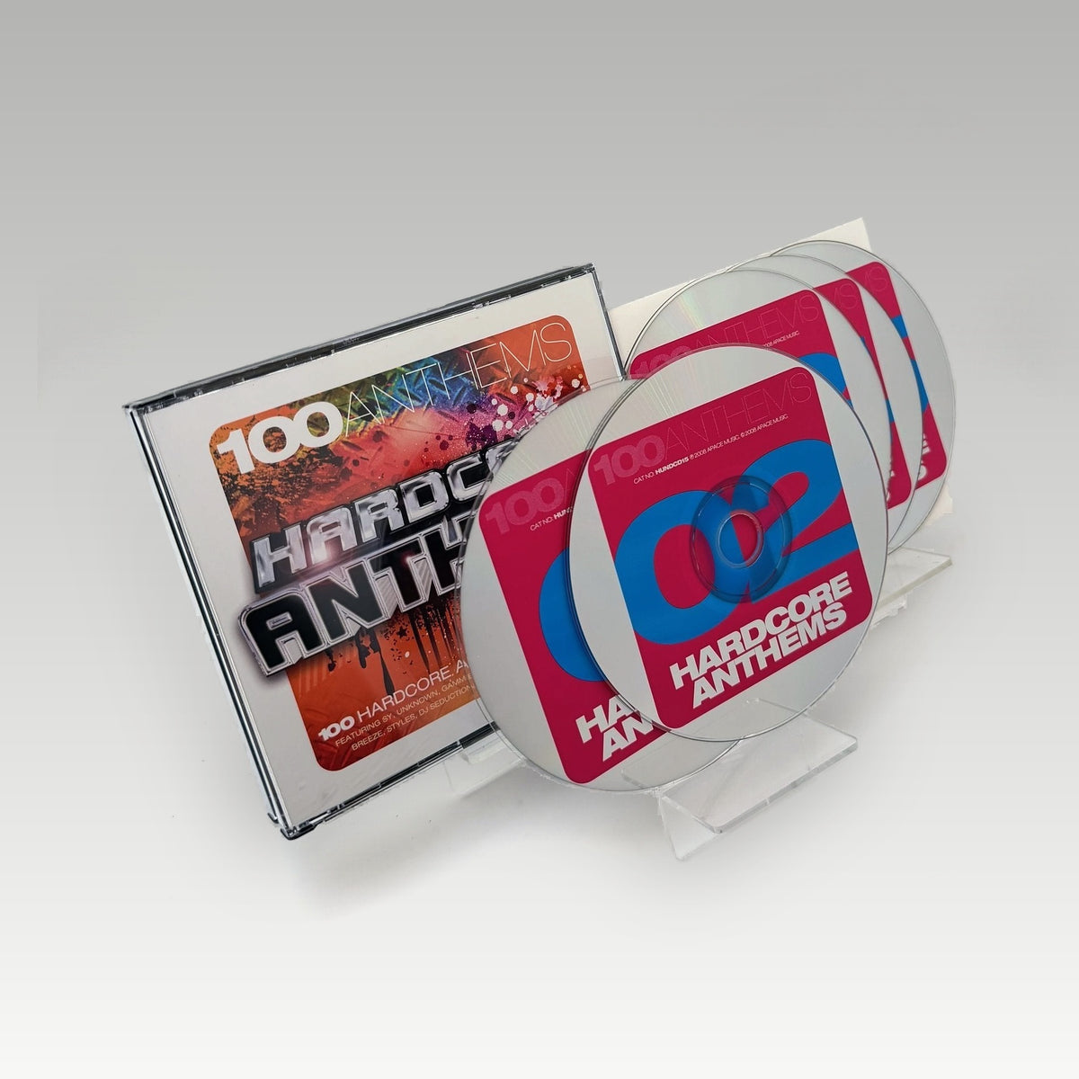 100 Anthems - Hardcore Anthems • CIB - Back Cover | Yappa NZ