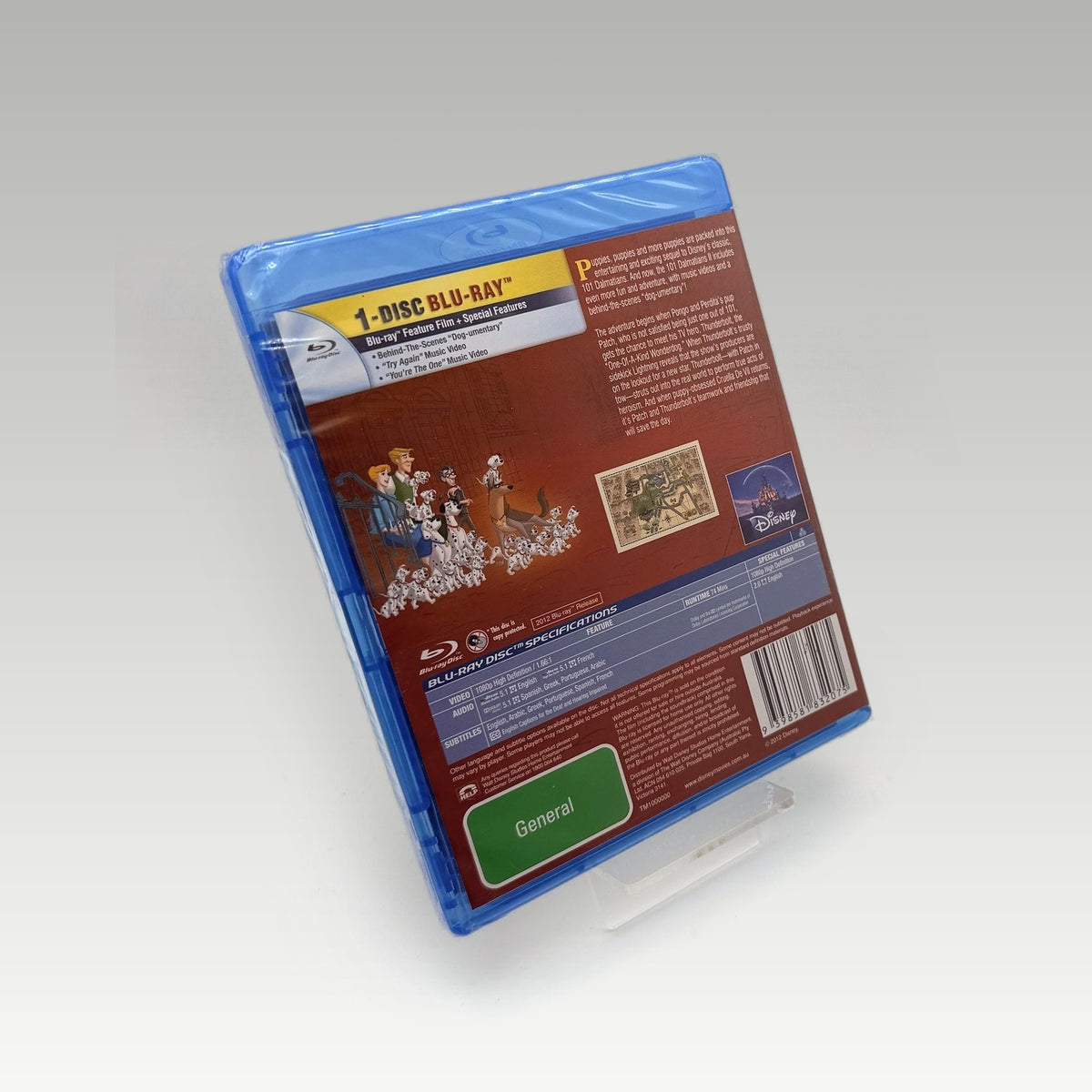 101 Dalmatians II: Patch's London Adventure (2003) Bluray • CIB • New / Sealed (Region B, Standard) - Image 2