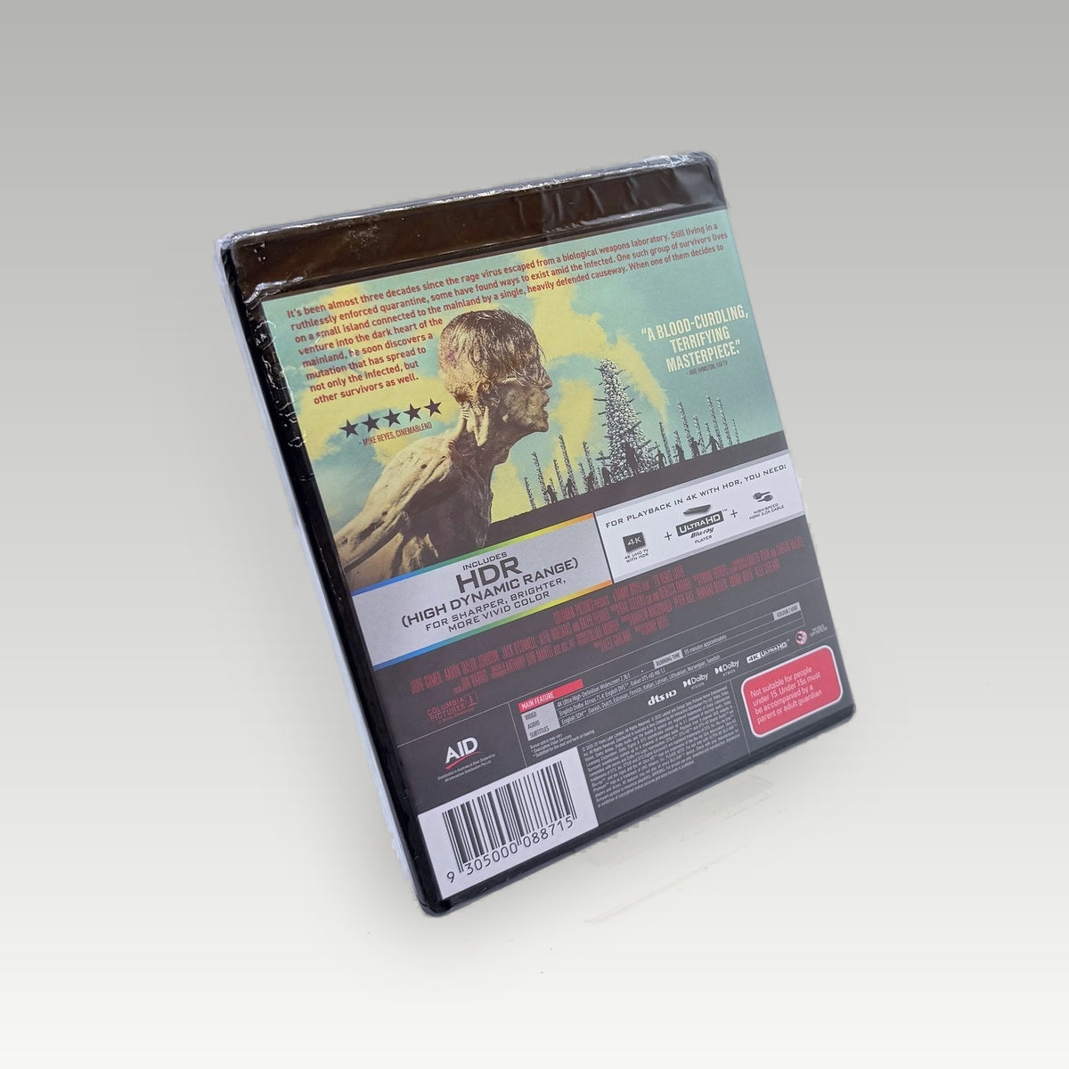28 Years Later (2025) • CIB • New / Sealed (Region Free) - Back Cover | Yappa NZ
