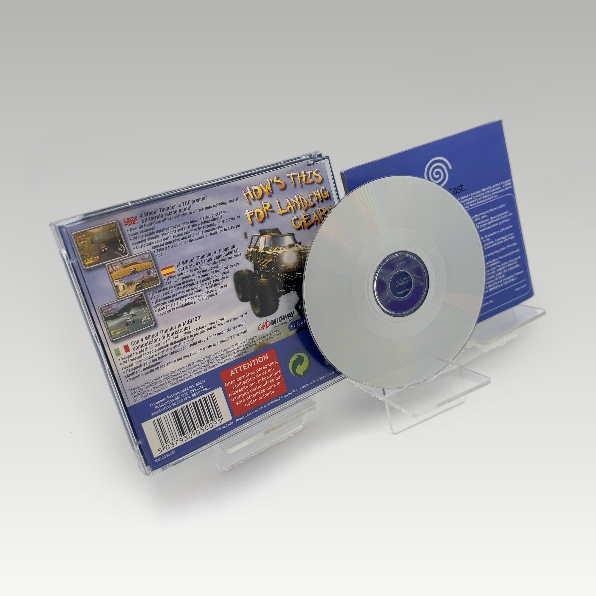 4 Wheel Thunder • CIB (PAL) - Image 2