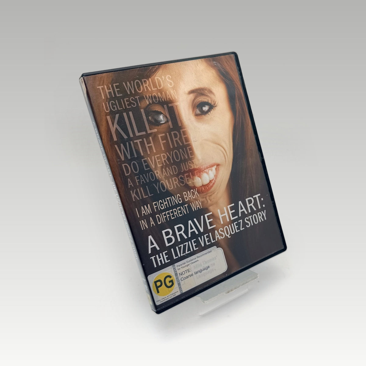 A Brave Heart: The Lizzie Velasquez Story (2015) DVD • CIB • New (Region 4, Standard) - Image 1