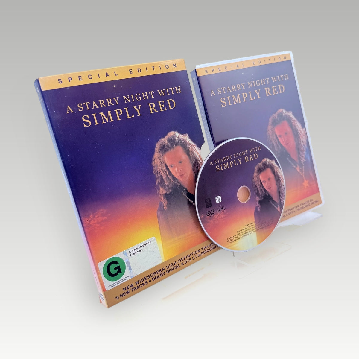 A Starry Night with Simply Red (2005) DVD Special Edition • CIB (Region 4, Special Edition) - Image 1