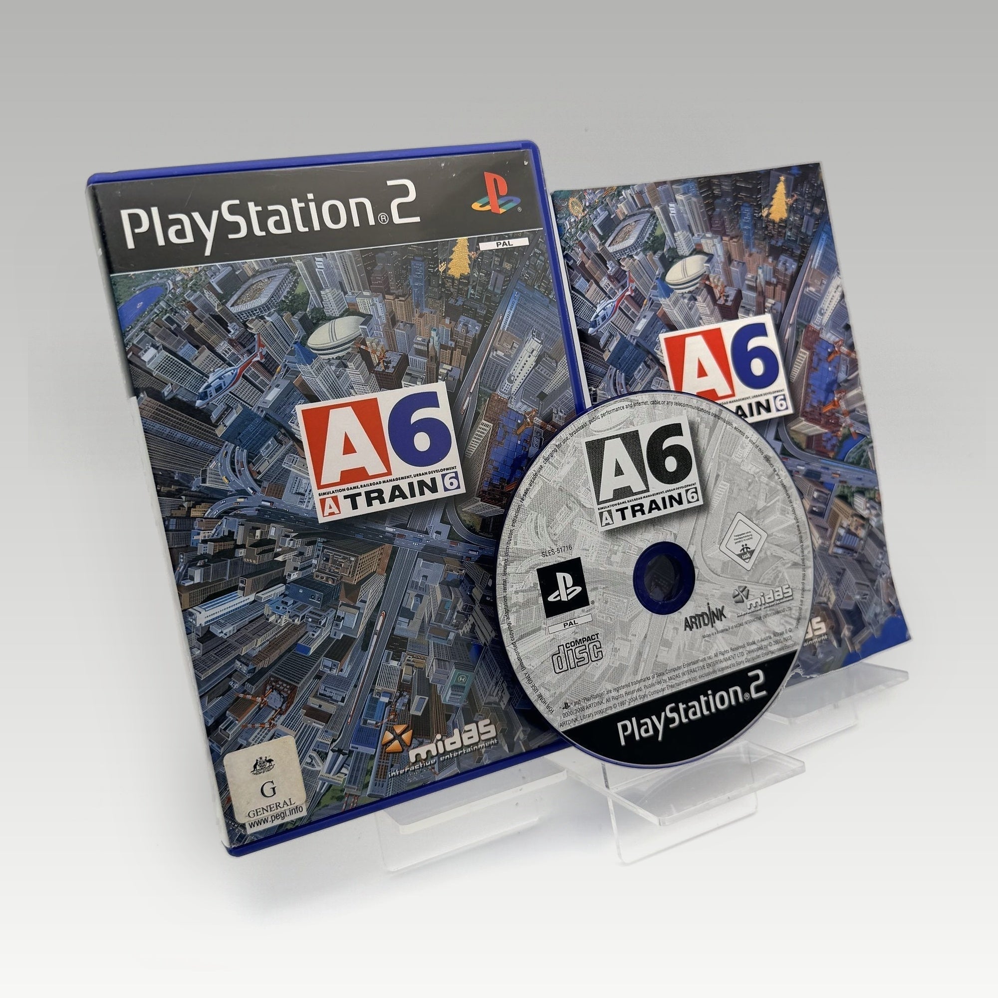 A6: A-Train 6 • CIB (PAL) - Image 1