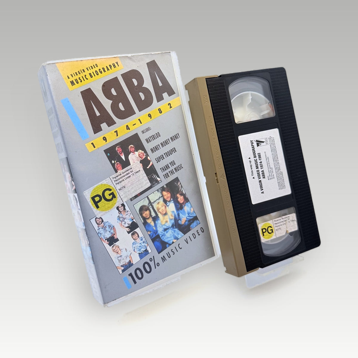 Abba 1974 - 1982 Music Biography • CIB (PAL) - Front Cover | Yappa NZ
