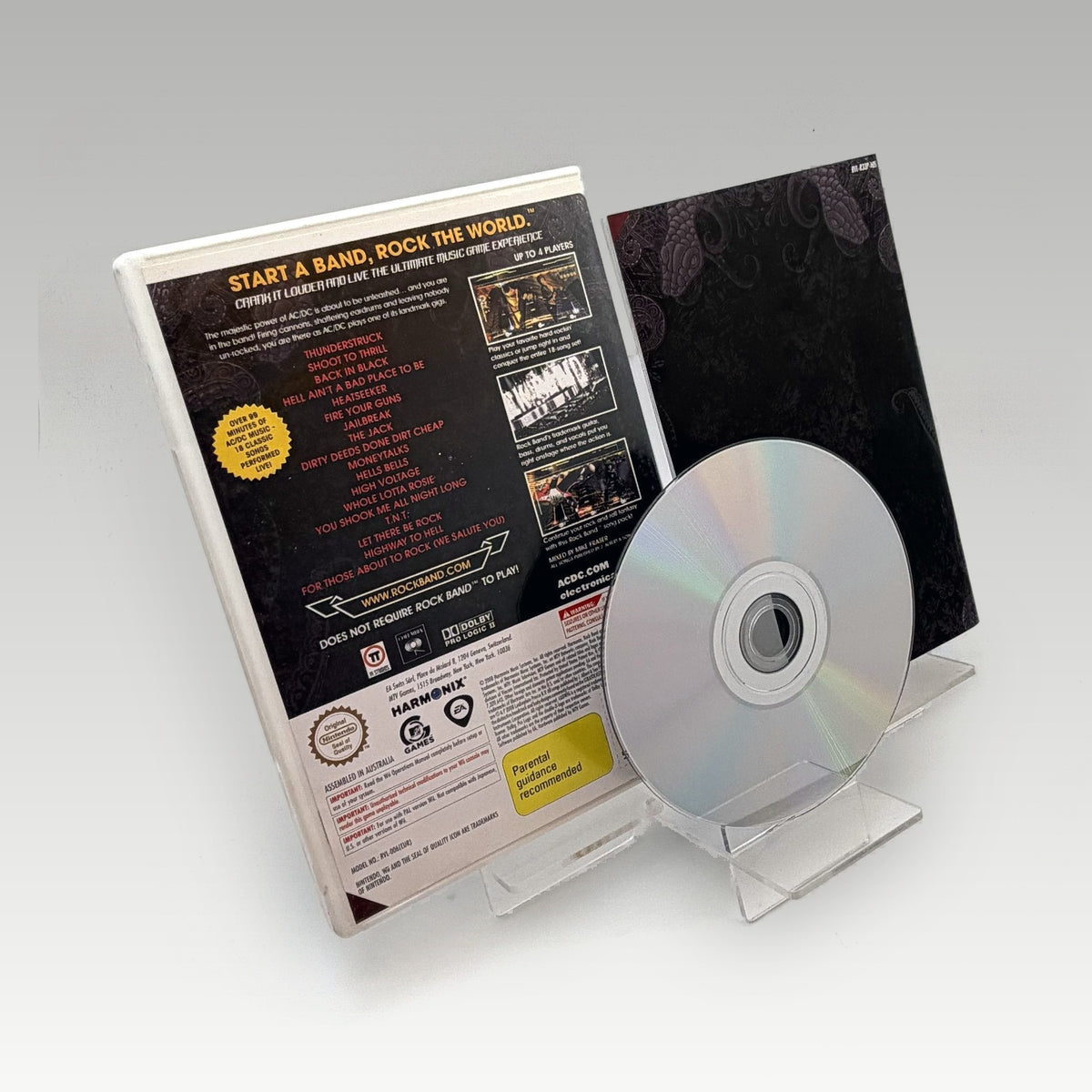 AC/DC Live: Rock Band - Track Pack • CIB (PAL) - Image 2