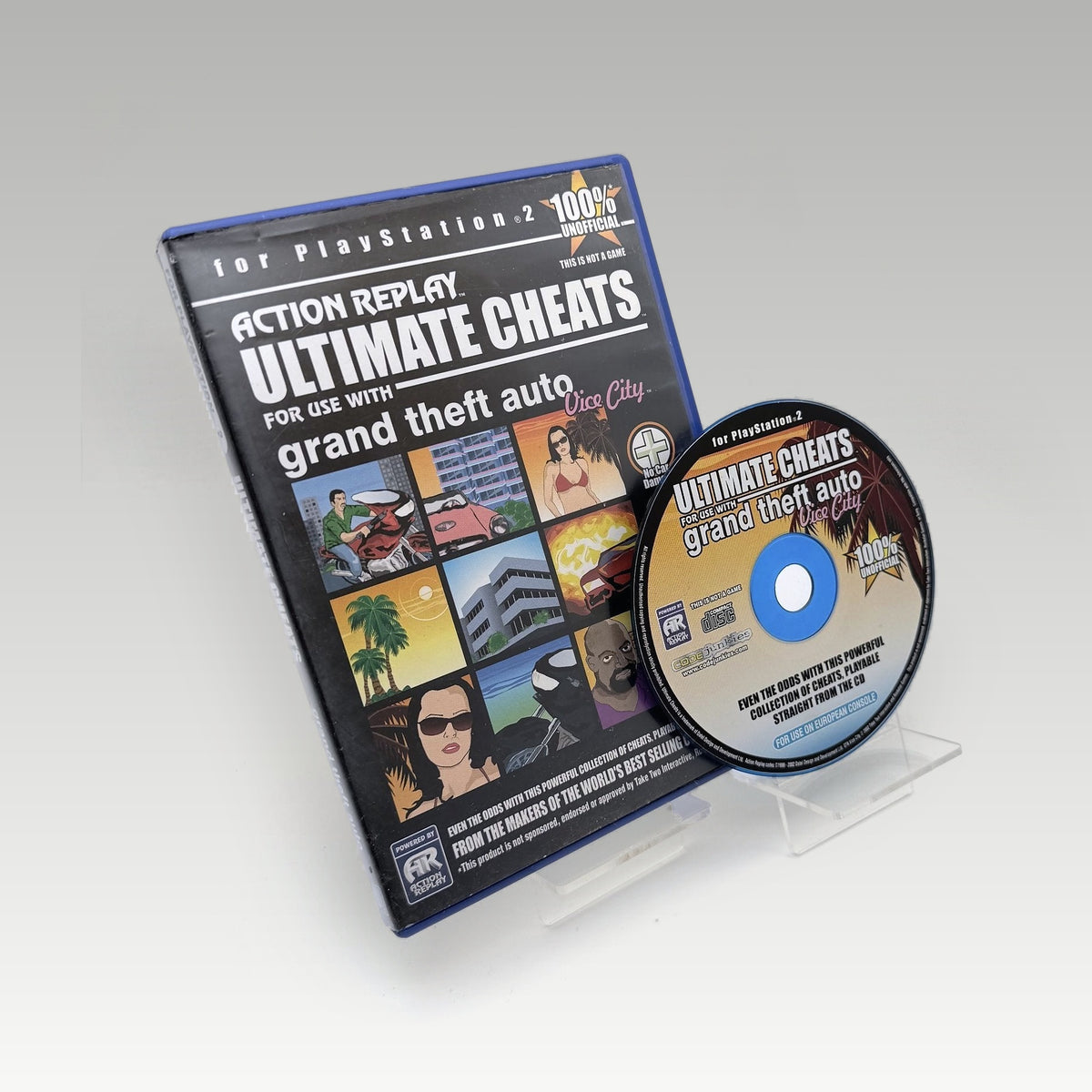 Action Replay Ultimate Cheats: Grand Theft Auto Vice City • CIB (Region Free) - Image 1