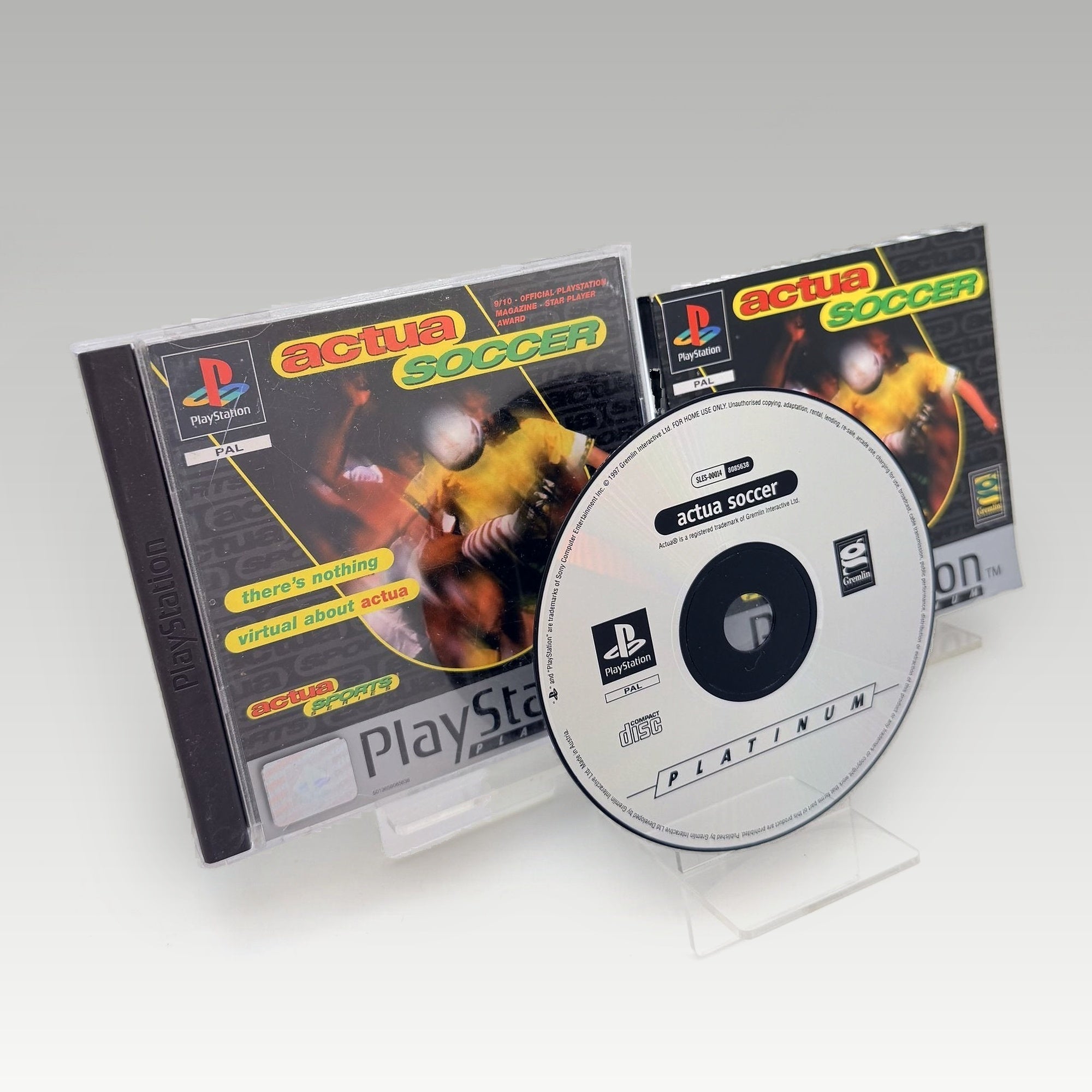 Actua Soccer (Platinum) • CIB - Image 2