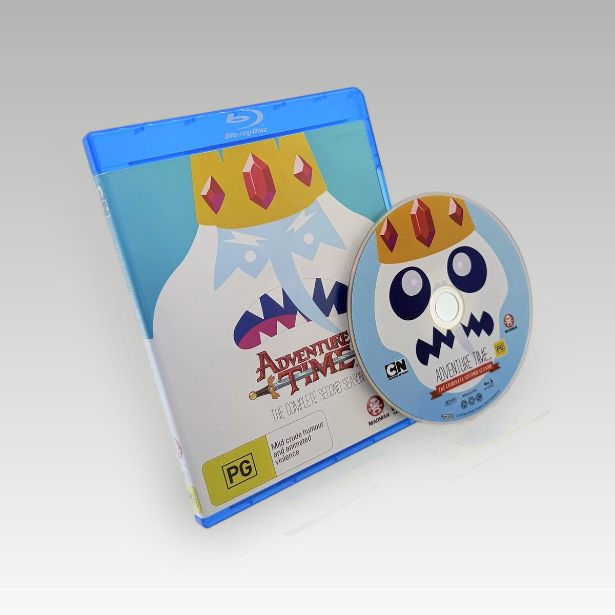 Adventure Time Second Season (2007) Bluray • CIB (Region Free, Standard) - Image 1