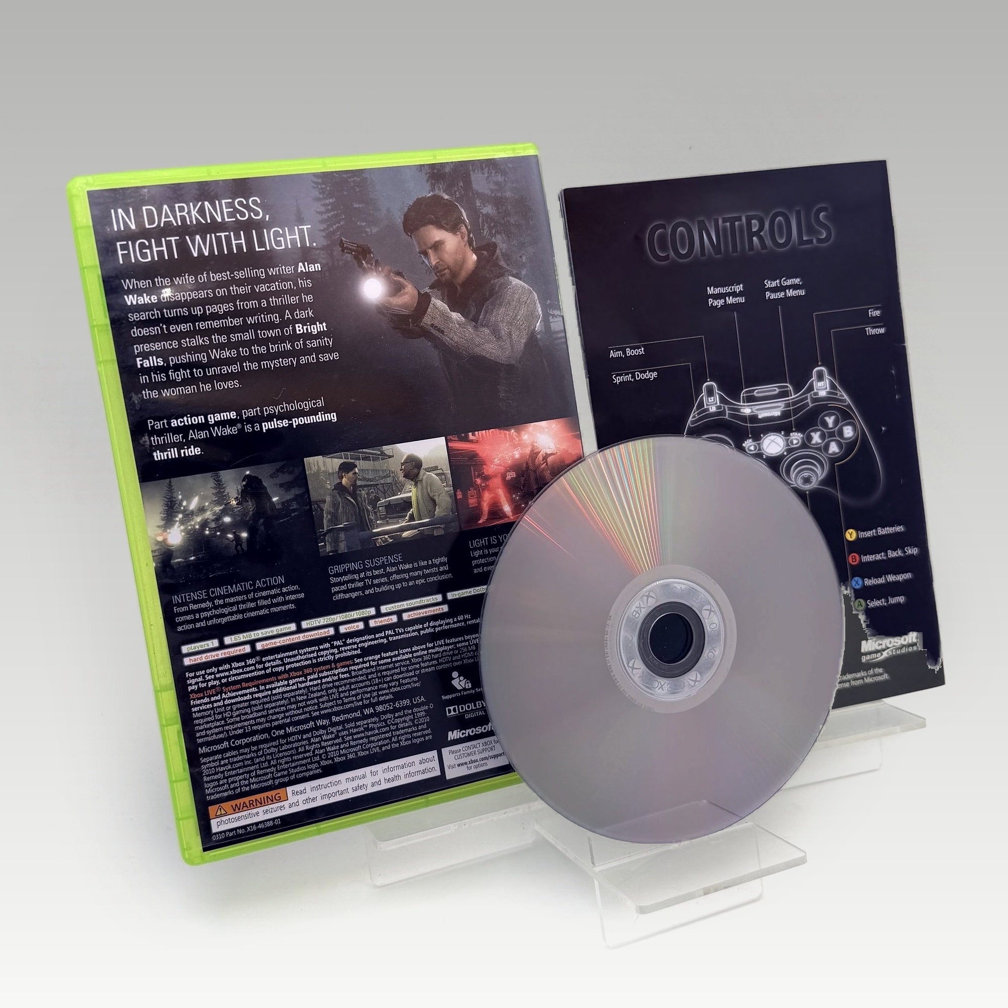 Alan Wake • CIB (PAL) - Image 2