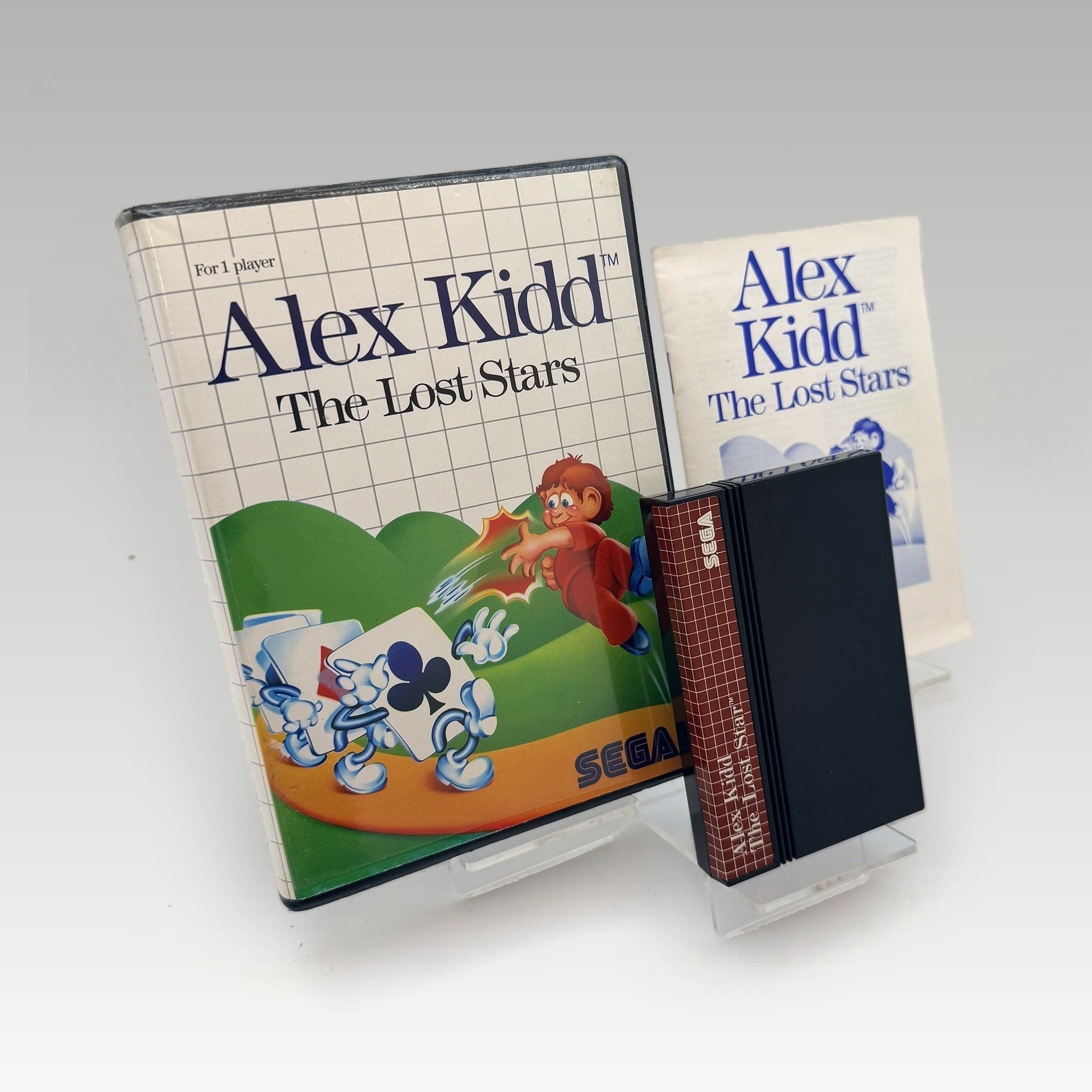 Alex Kidd: The Lost Stars Clamshell Clamshell • CIB (PAL, Clamshell) - Image 1