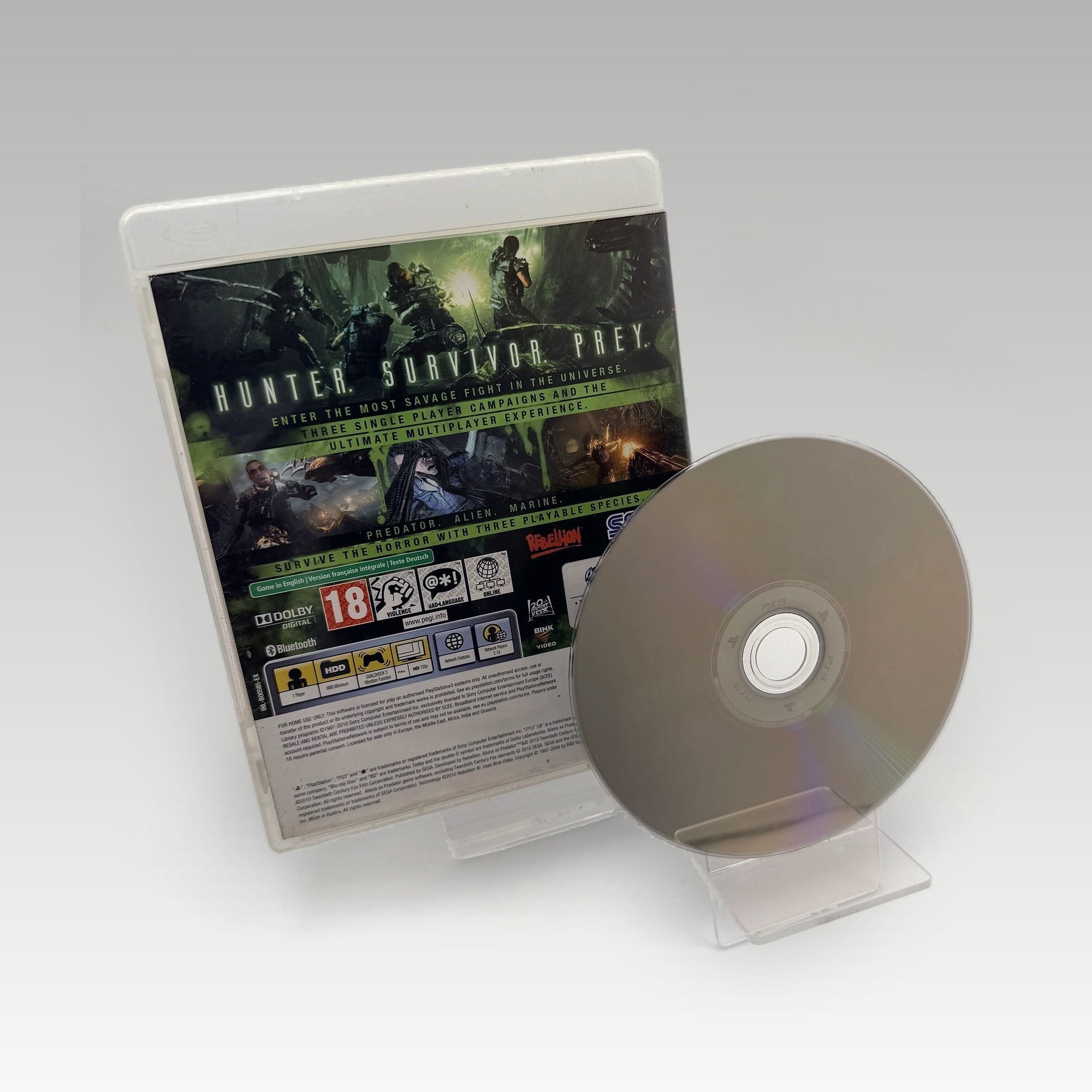 Aliens vs. Predator • No Manual (Region 2) - Image 2
