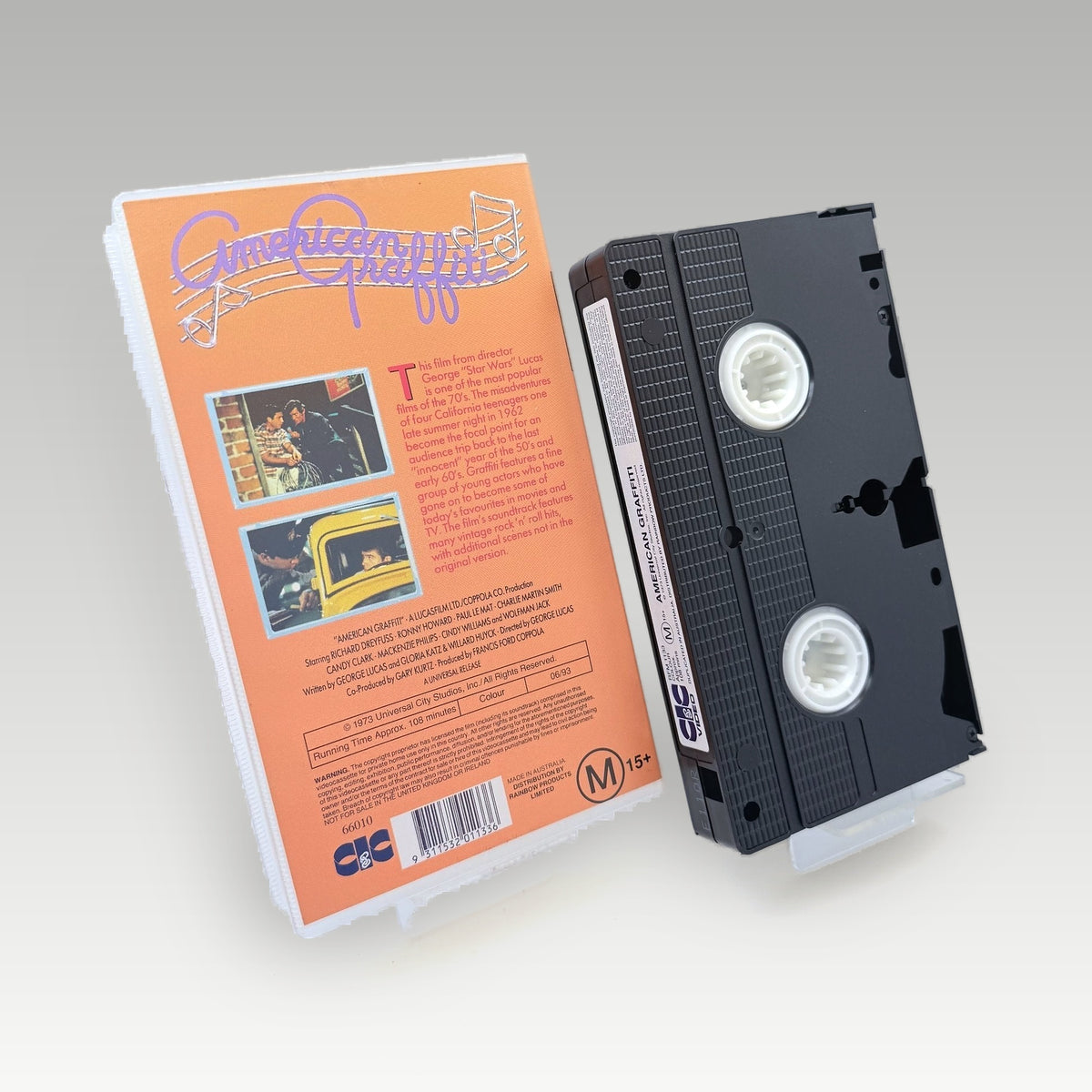 American Graffiti (1973) • CIB (PAL) - Back Cover | Yappa NZ