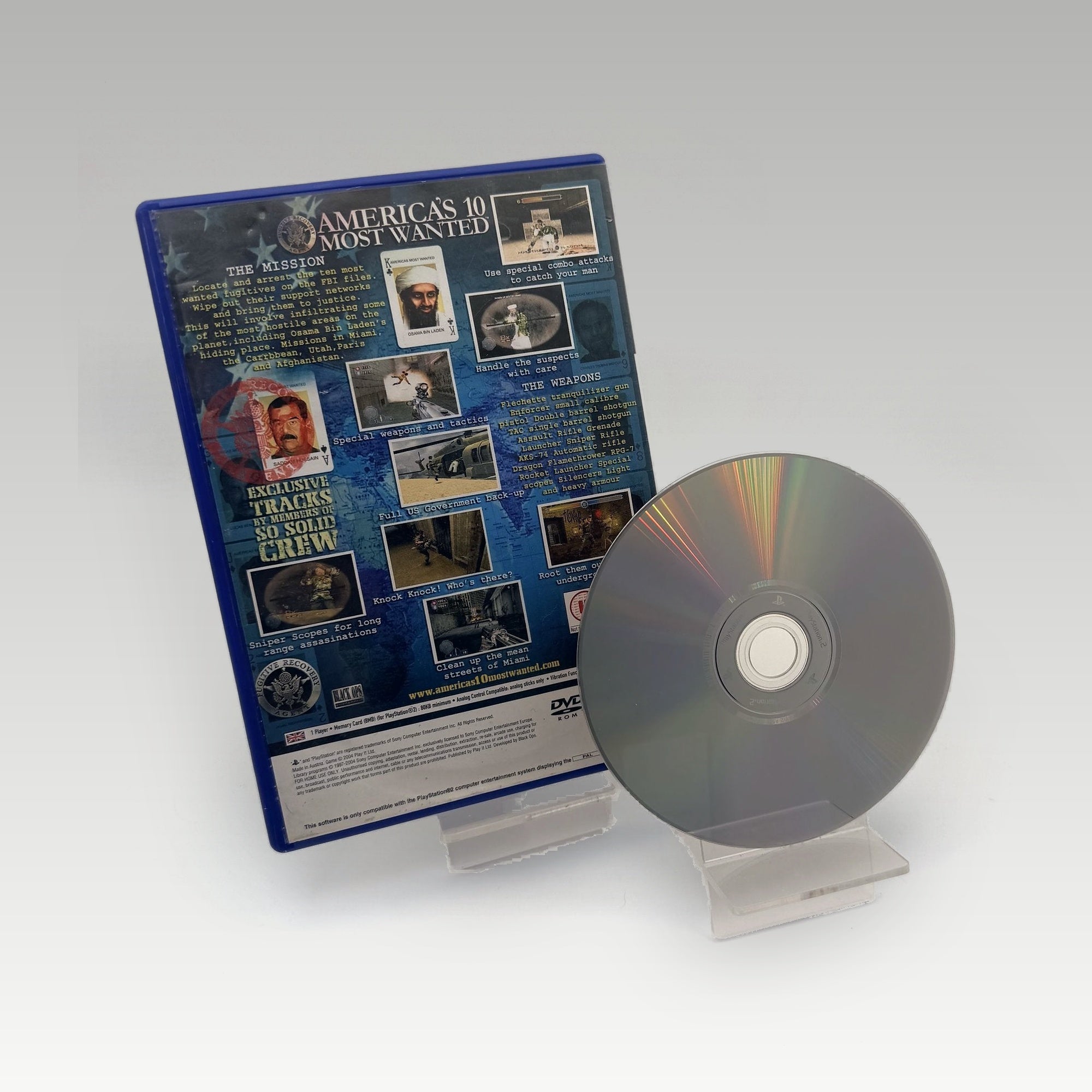 America's 10 Most Wanted • No Manual (PAL) - Image 2