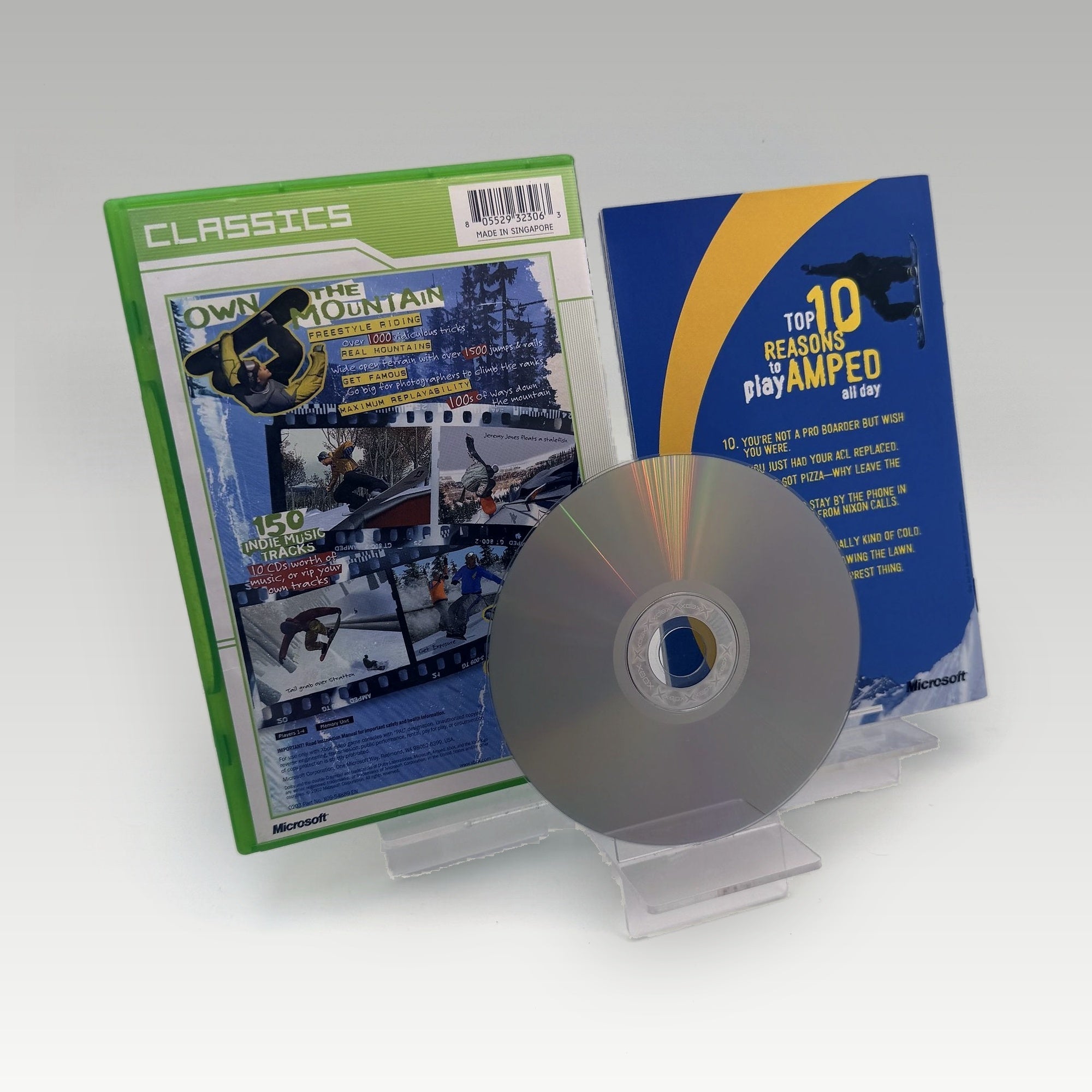 Amped: Freestyle Snowboarding (Classics) • CIB (PAL) - Image 2