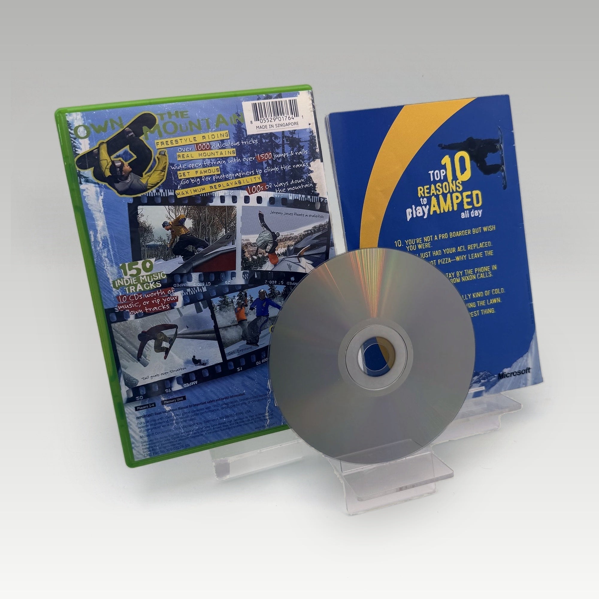 Amped: Freestyle Snowboarding (Not For Resale) Promo • CIB (PAL, Promo) - Image 2
