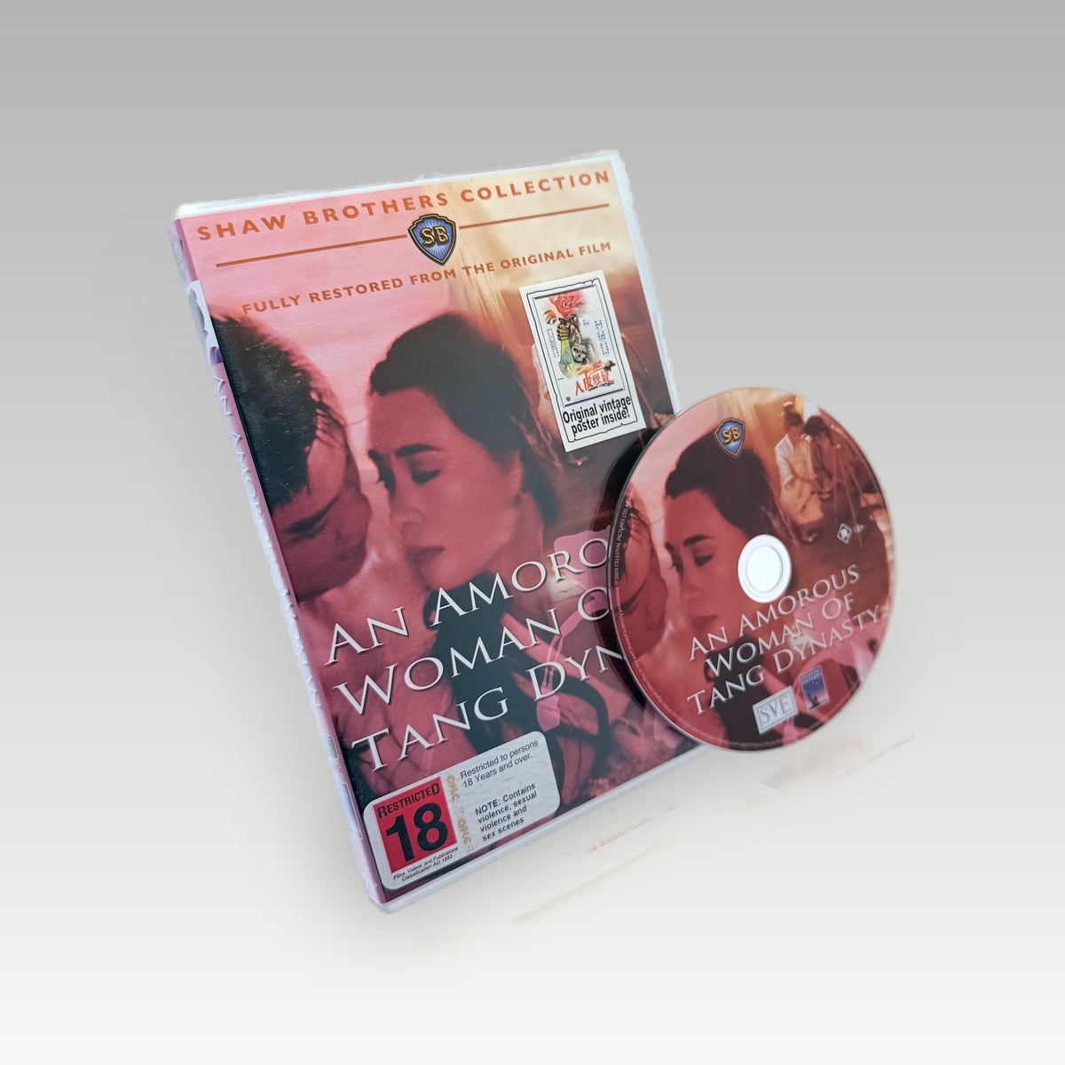 An Amorous Woman of Tang Dynasty (1984) DVD + Poster • CIB (Region 4, Standard) - Image 1