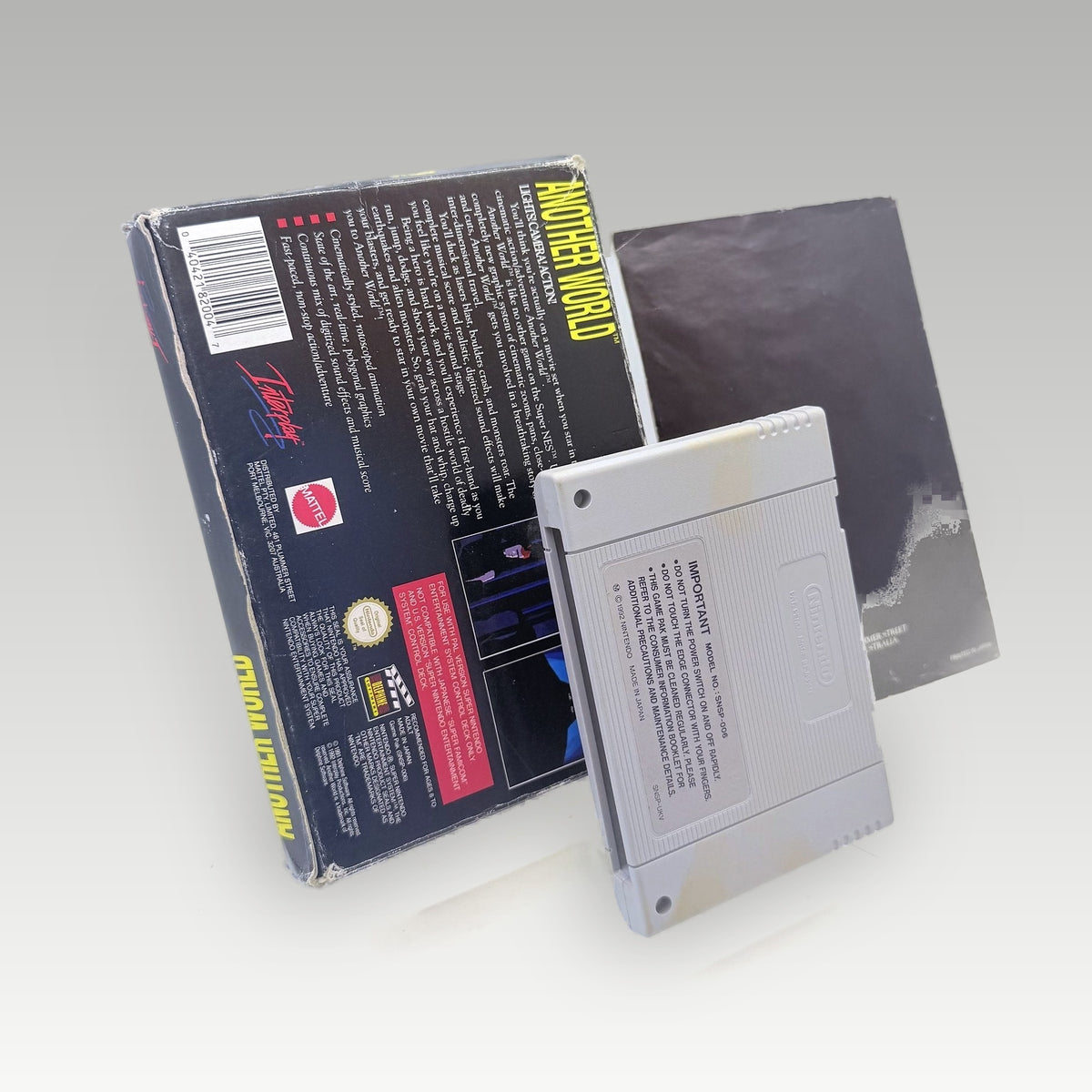 Another World • CIB (PAL) - Back Cover | Yappa NZ