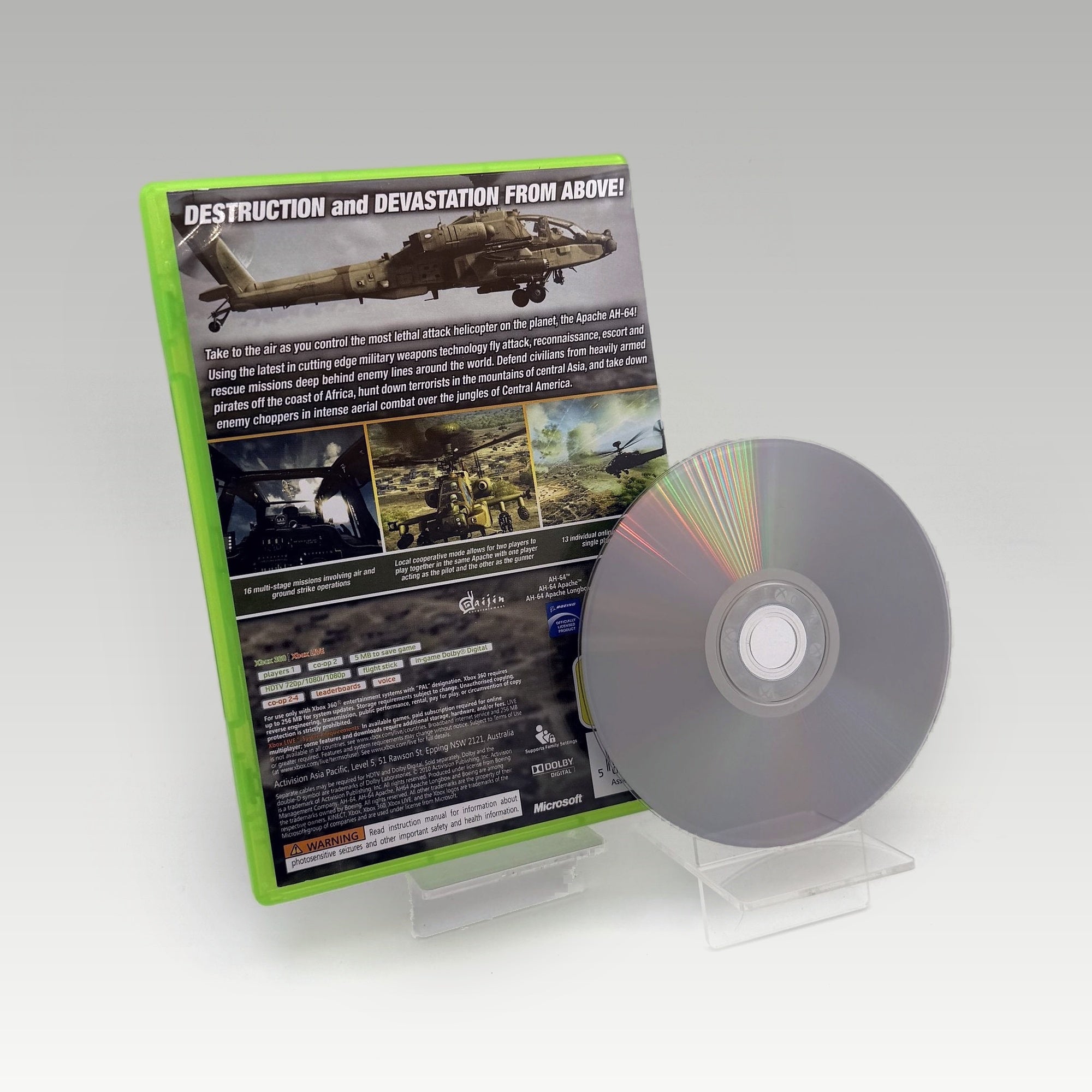Apache: Air Assault • No Manual (PAL) - Image 2