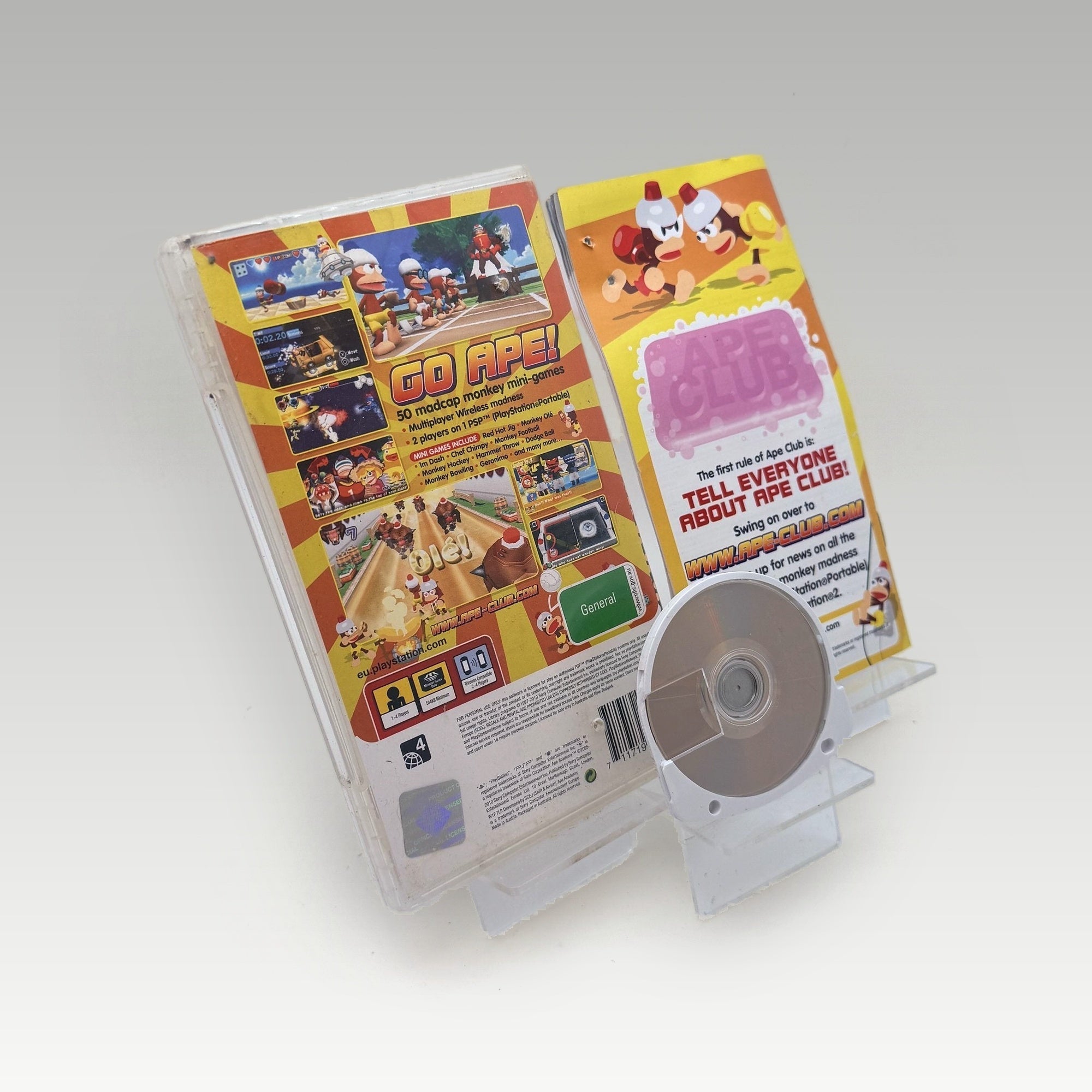 Ape Academy (Essentials) Case Damage • CIB (PAL, Case Damage) - Image 2