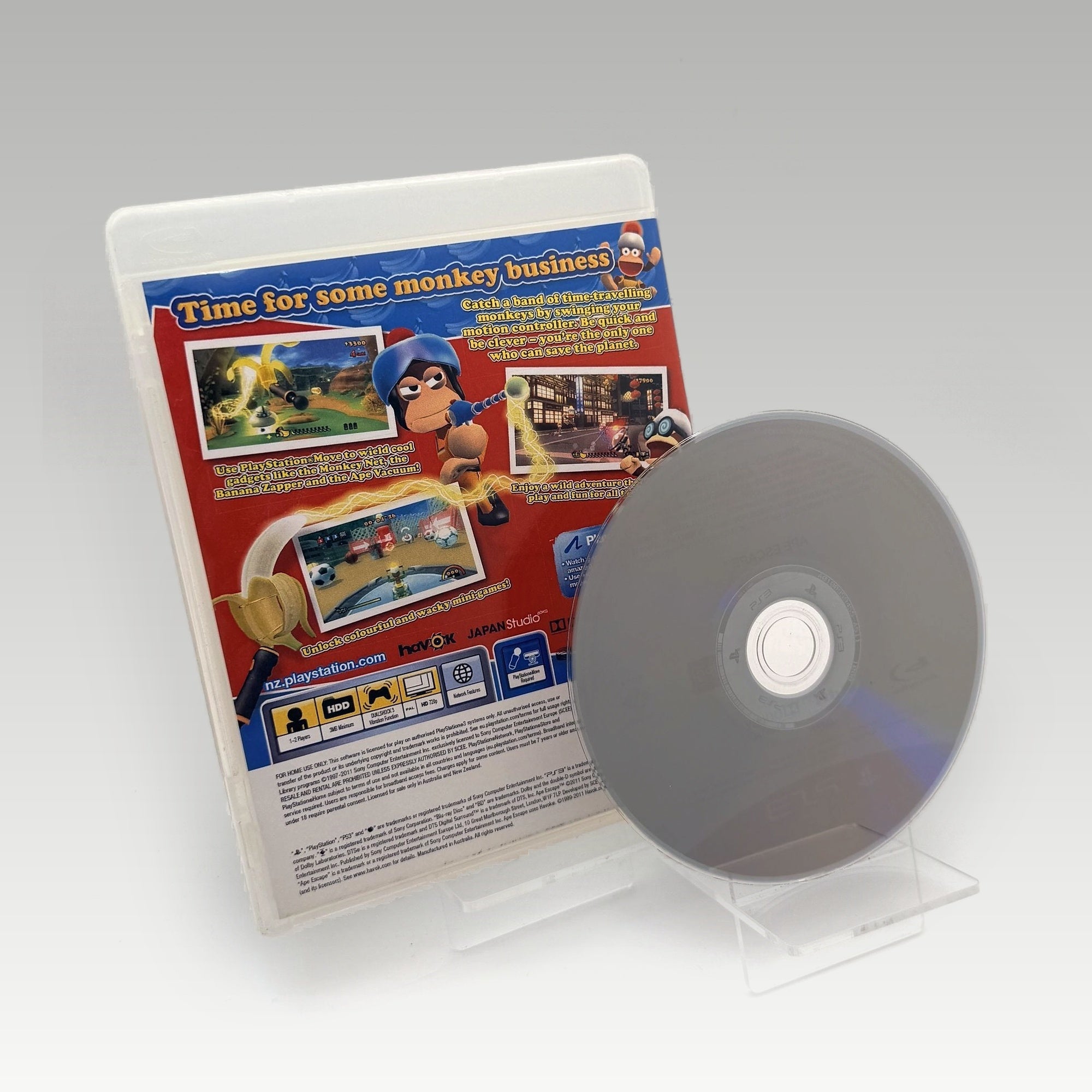 Ape Escape (Not For Resale) Promo • No Manual (Region 4, Promo) - Image 2