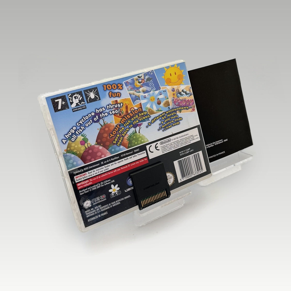 Aqua Panic! • CIB (PAL) - Back Cover | Yappa NZ