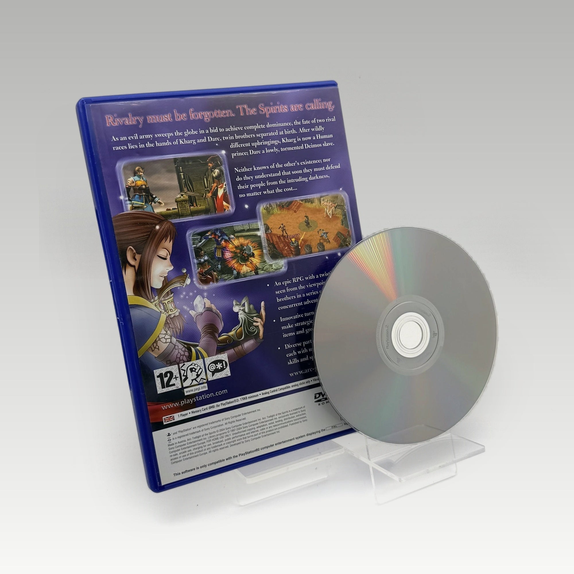 Arc the Lad: Twilight of the Spirits (Not For Resale) Promo • No Manual (PAL, Promo) - Image 2