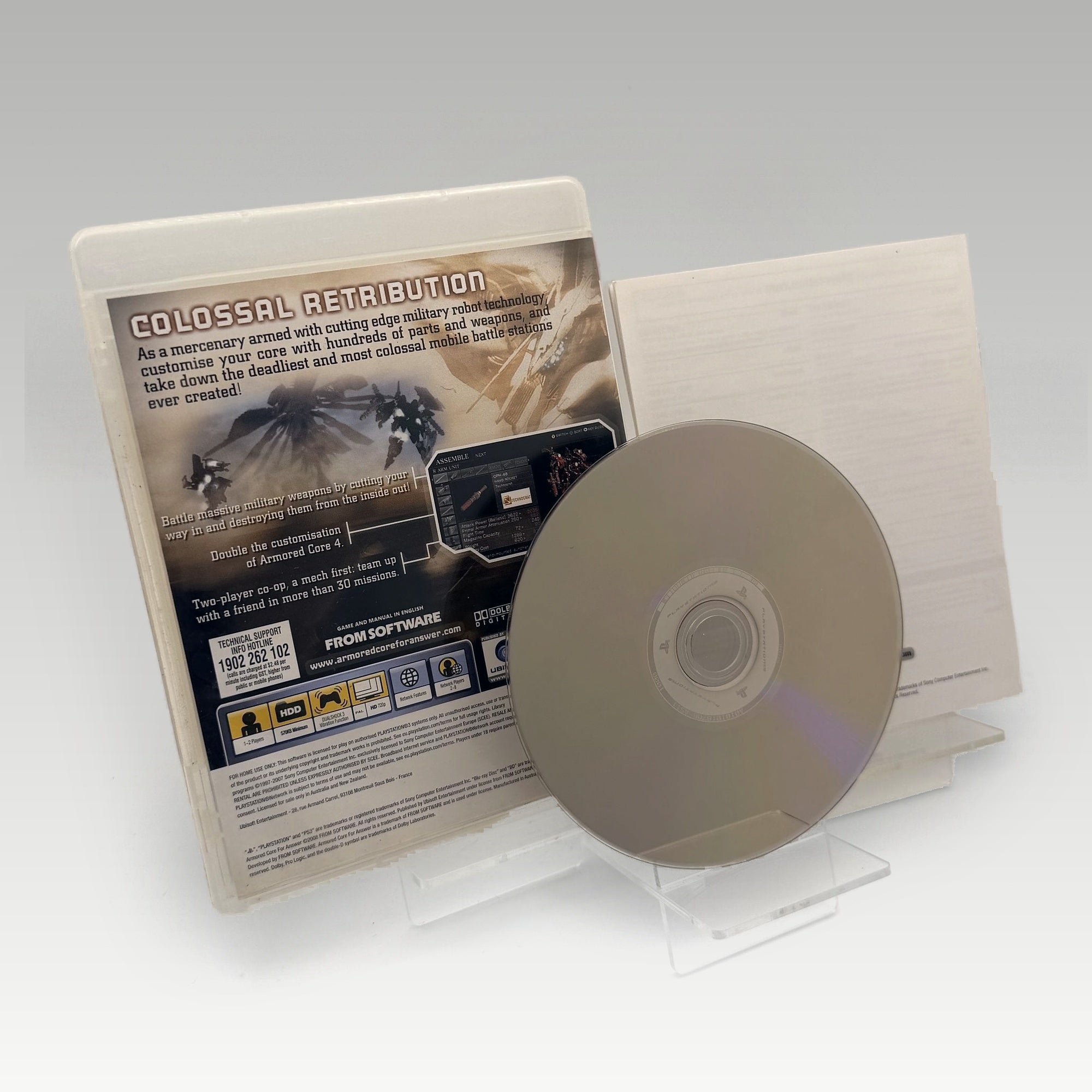 Armored Core: For Answer • CIB (Region 4) - Image 2