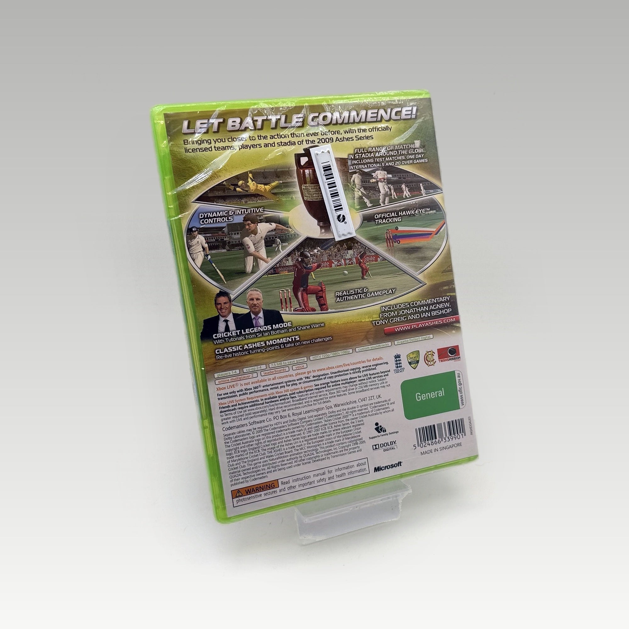 Ashes Cricket 2009 • CIB • New / Sealed (PAL) - Image 2
