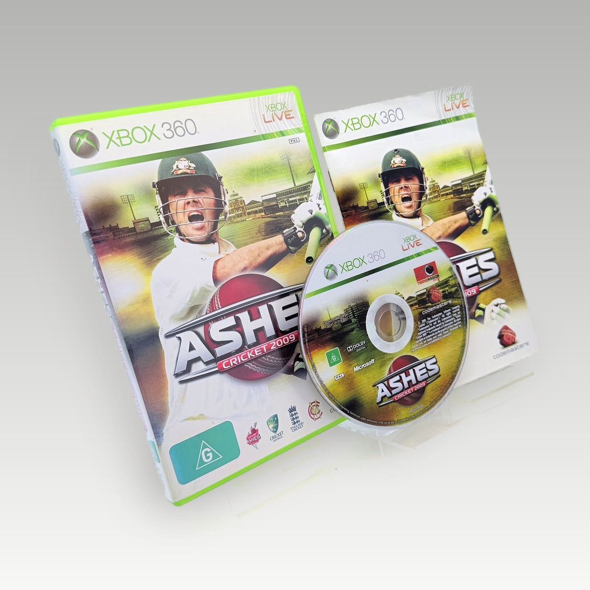 Ashes Cricket 2009 • CIB (PAL) - Front Cover | Yappa NZ