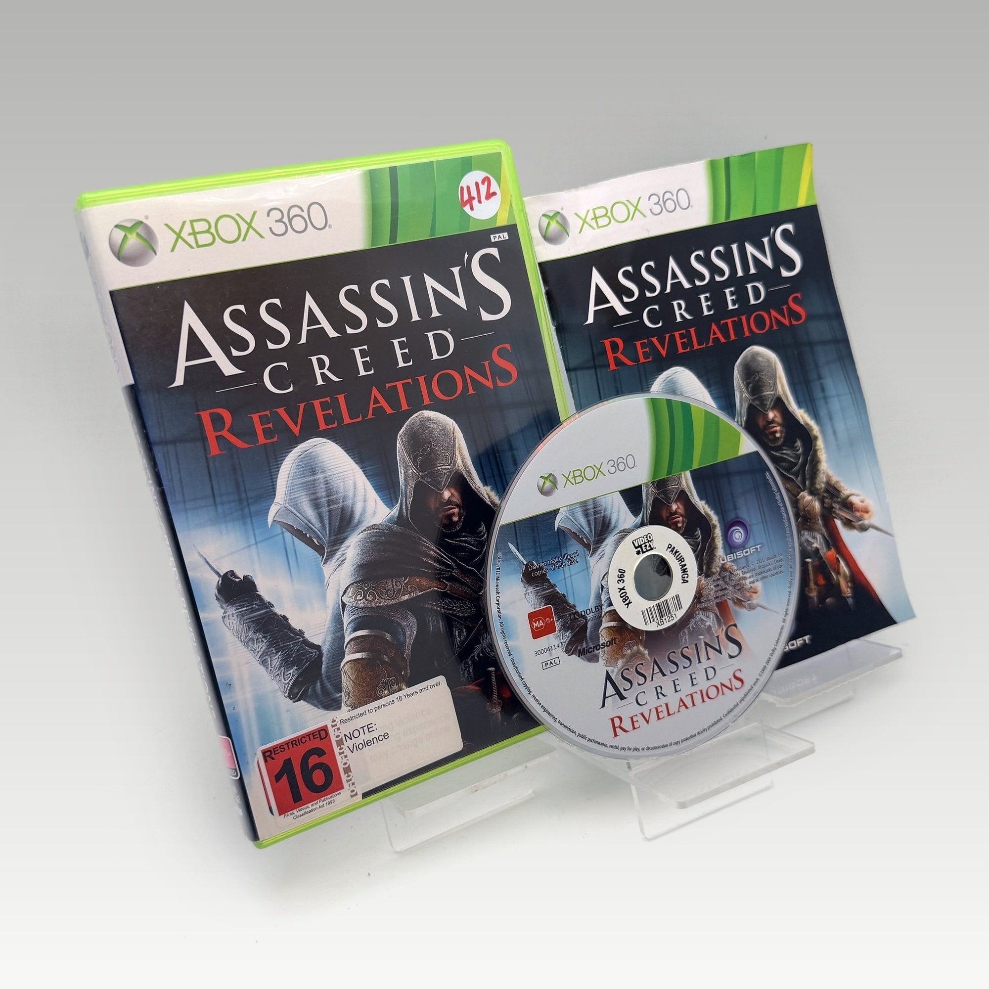 Assassin's Creed Revelations • CIB • Ex-Rental (PAL) - Image 1