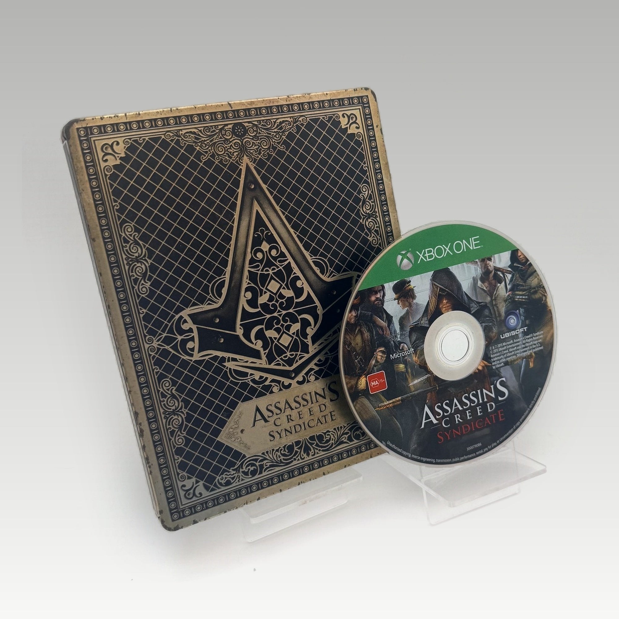 Assassin's Creed Syndicate Steelbook Edition • CIB (Region 4, Steelbook Edition) - Image 1