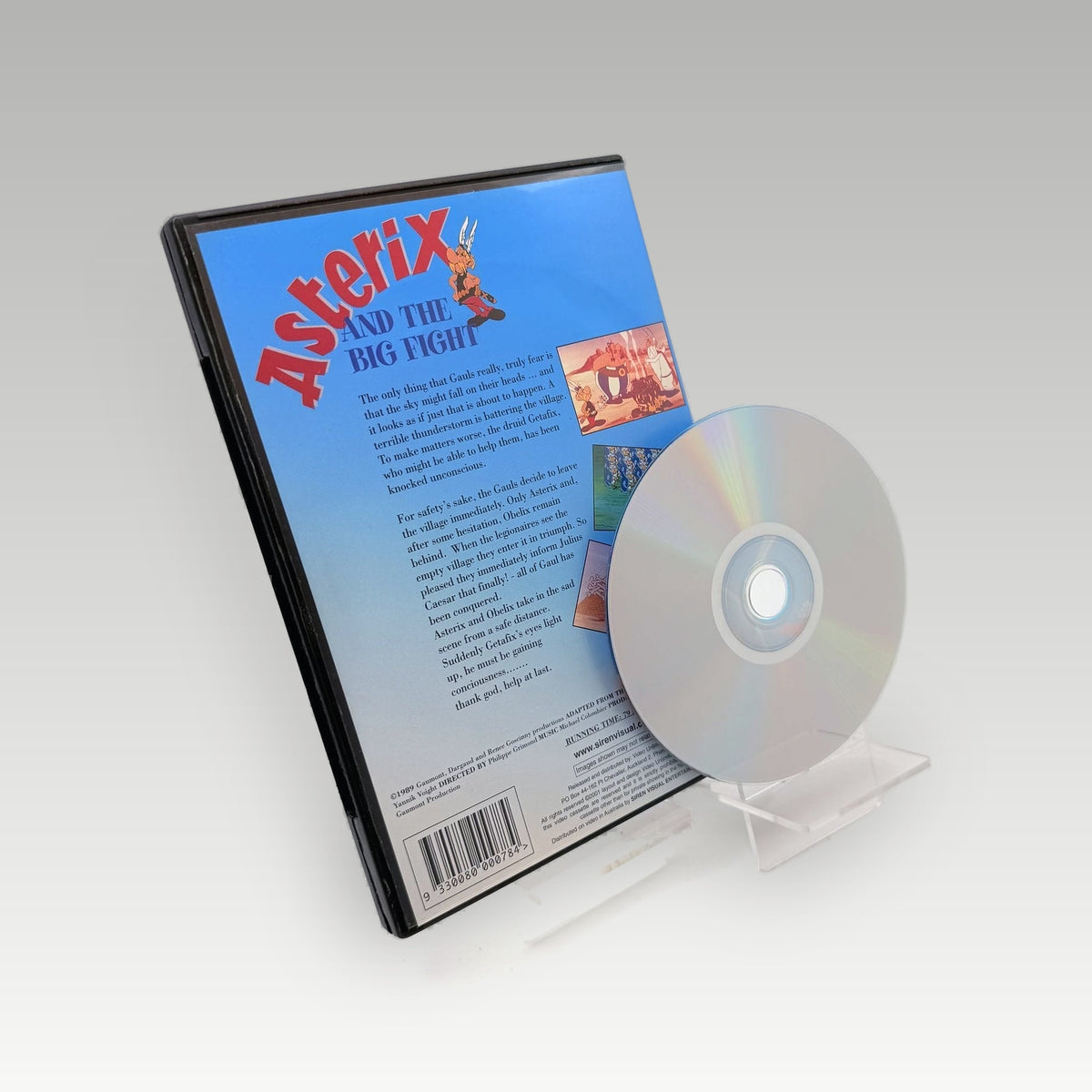 Asterix and the Big Fight (1989) DVD • CIB (Region 4, Standard) - Image 2