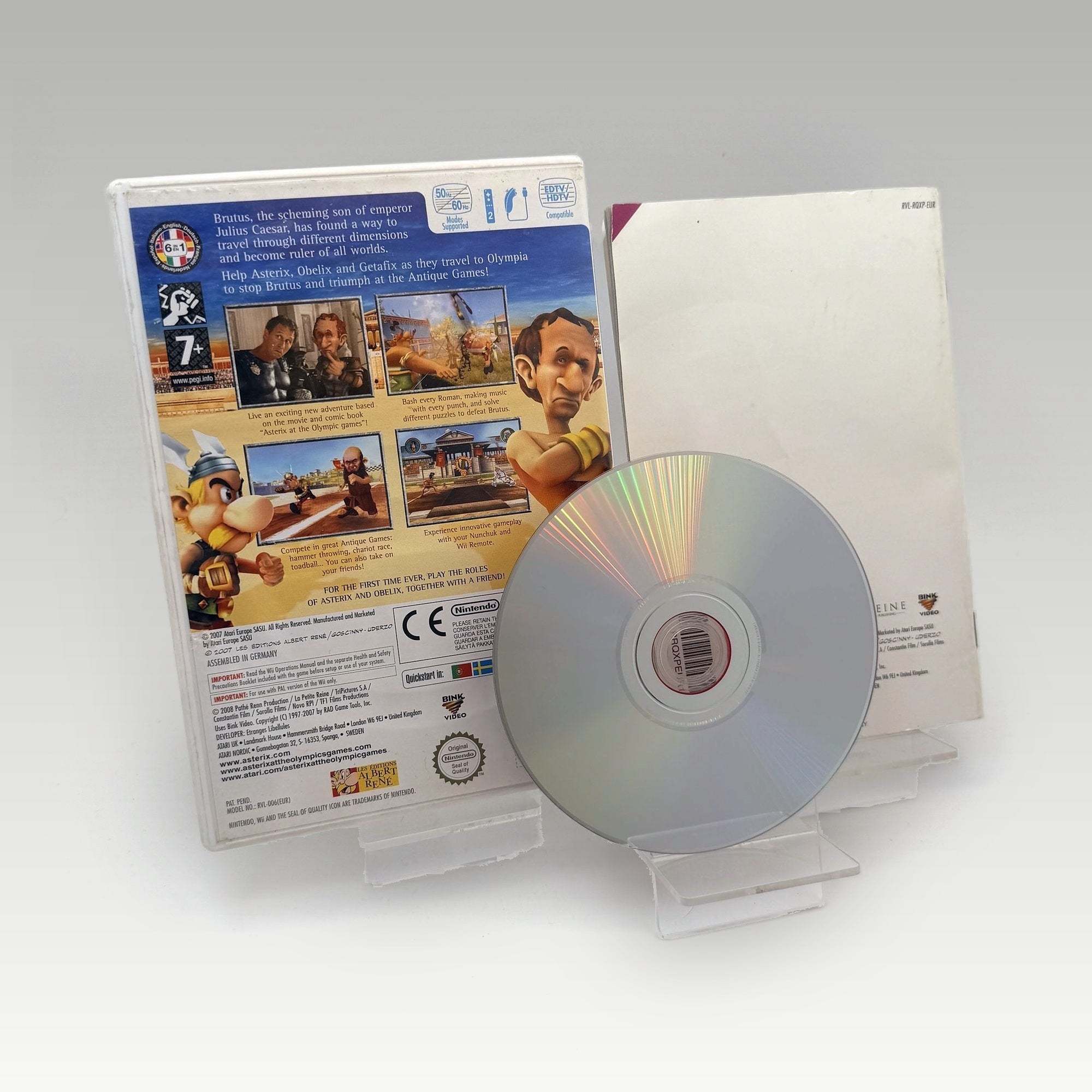 Asterix at the Olympic Games • CIB (PAL) - Image 2
