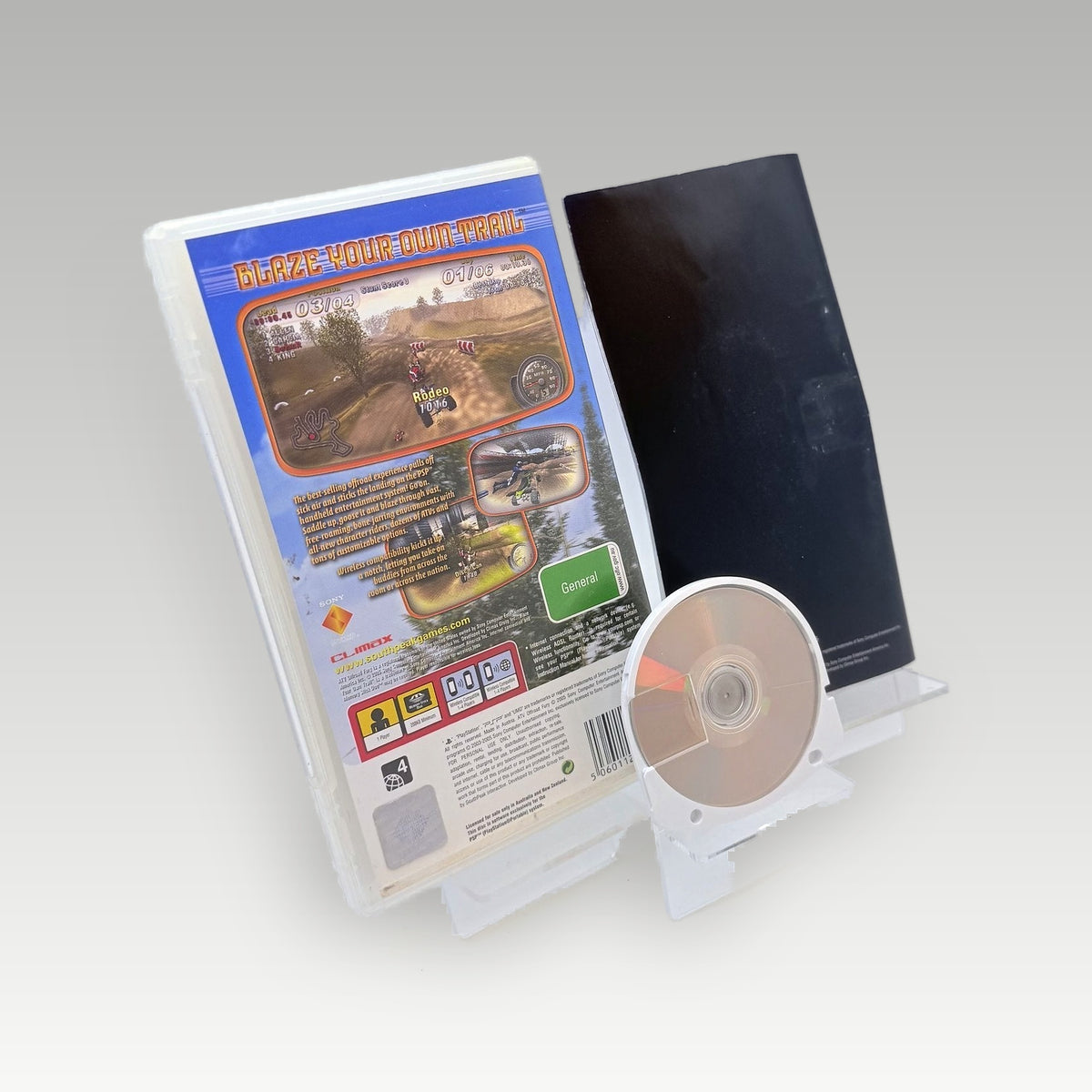 ATV Offroad Fury: Blazin' Trails • CIB (PAL) - Back Cover | Yappa NZ
