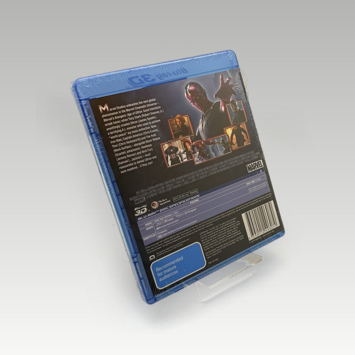 Avengers: Age of Ultron (2015) 3D Bluray • CIB • New / Sealed (Region Free, Standard) - Image 2