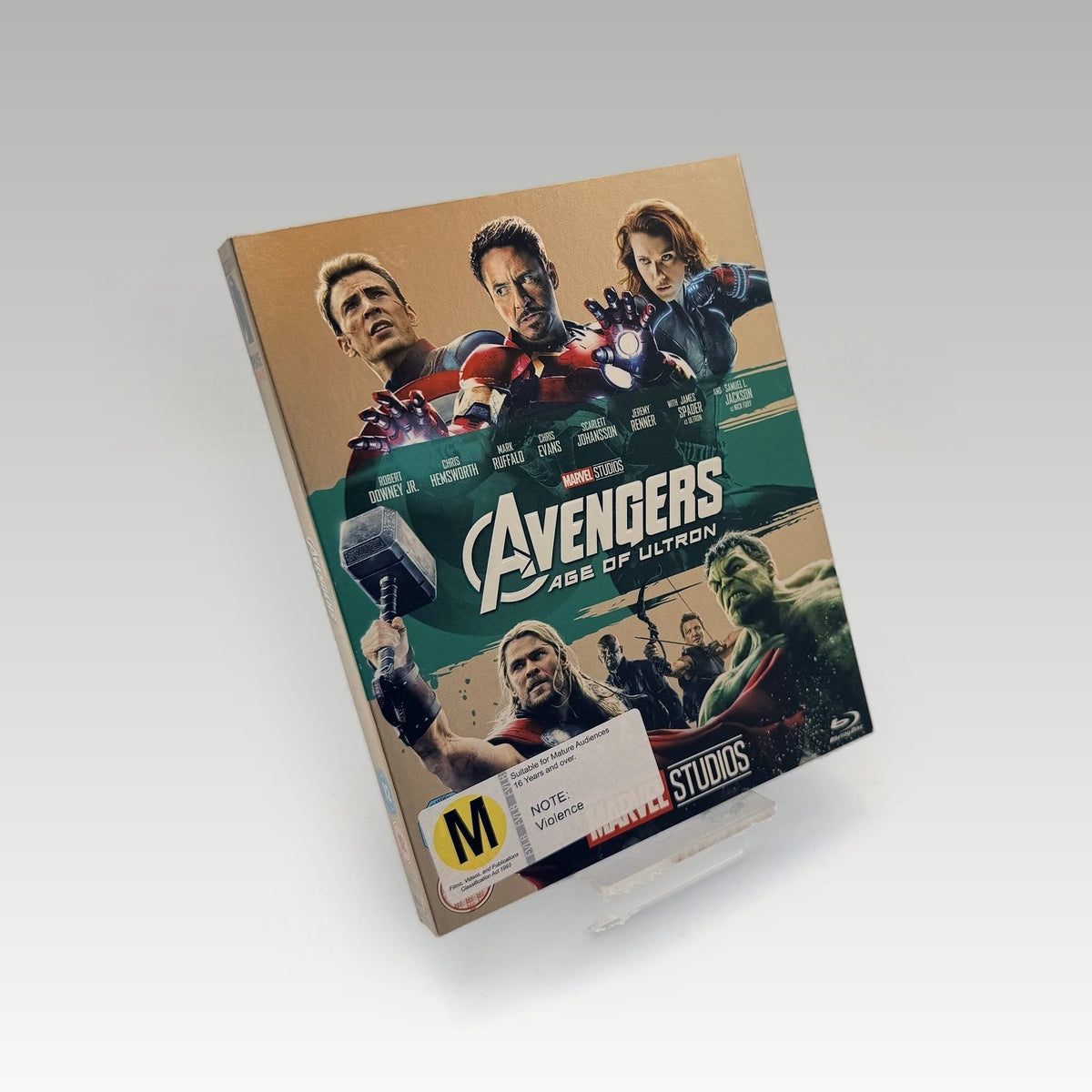 Avengers: Age of Ultron (2015) Bluray • CIB • New / Sealed (Region Free, Standard) - Image 2