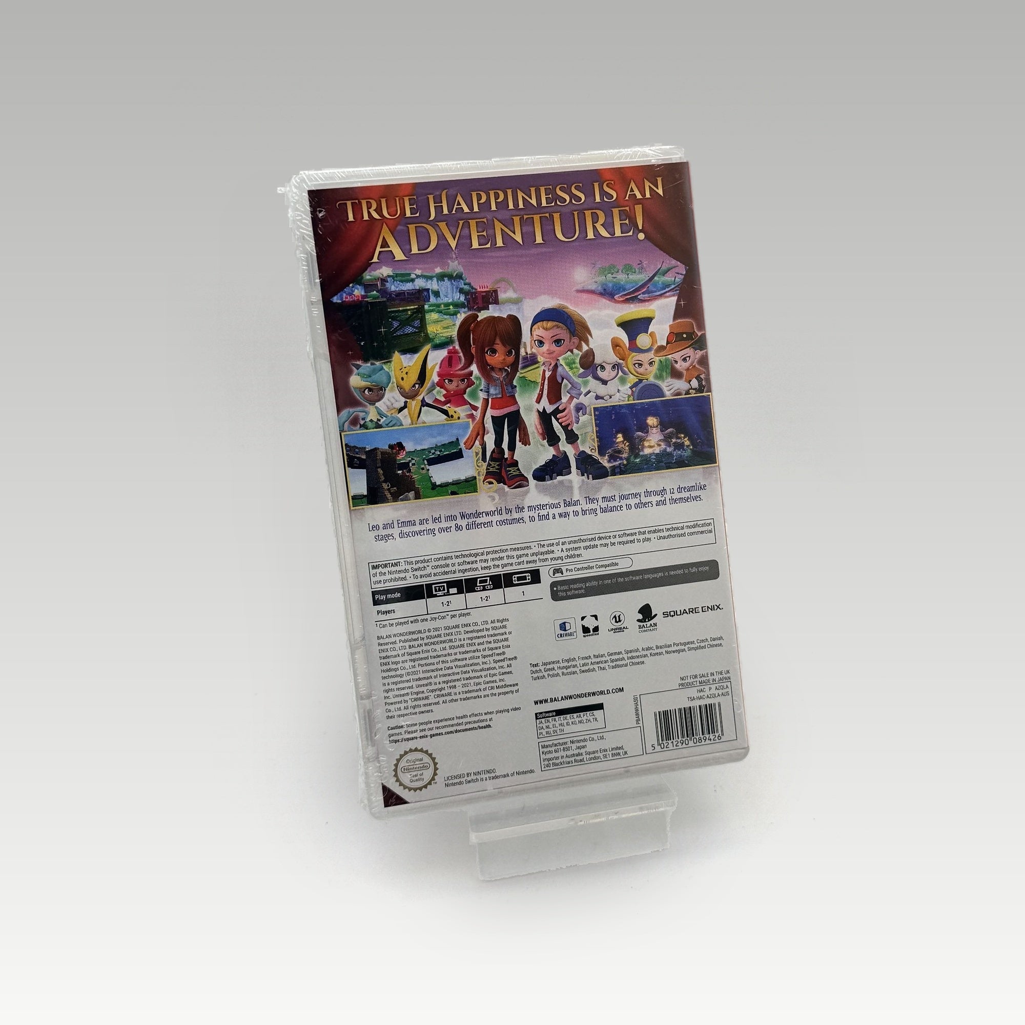Balan Wonderworld • CIB • New / Sealed (Region Free) - Image 2