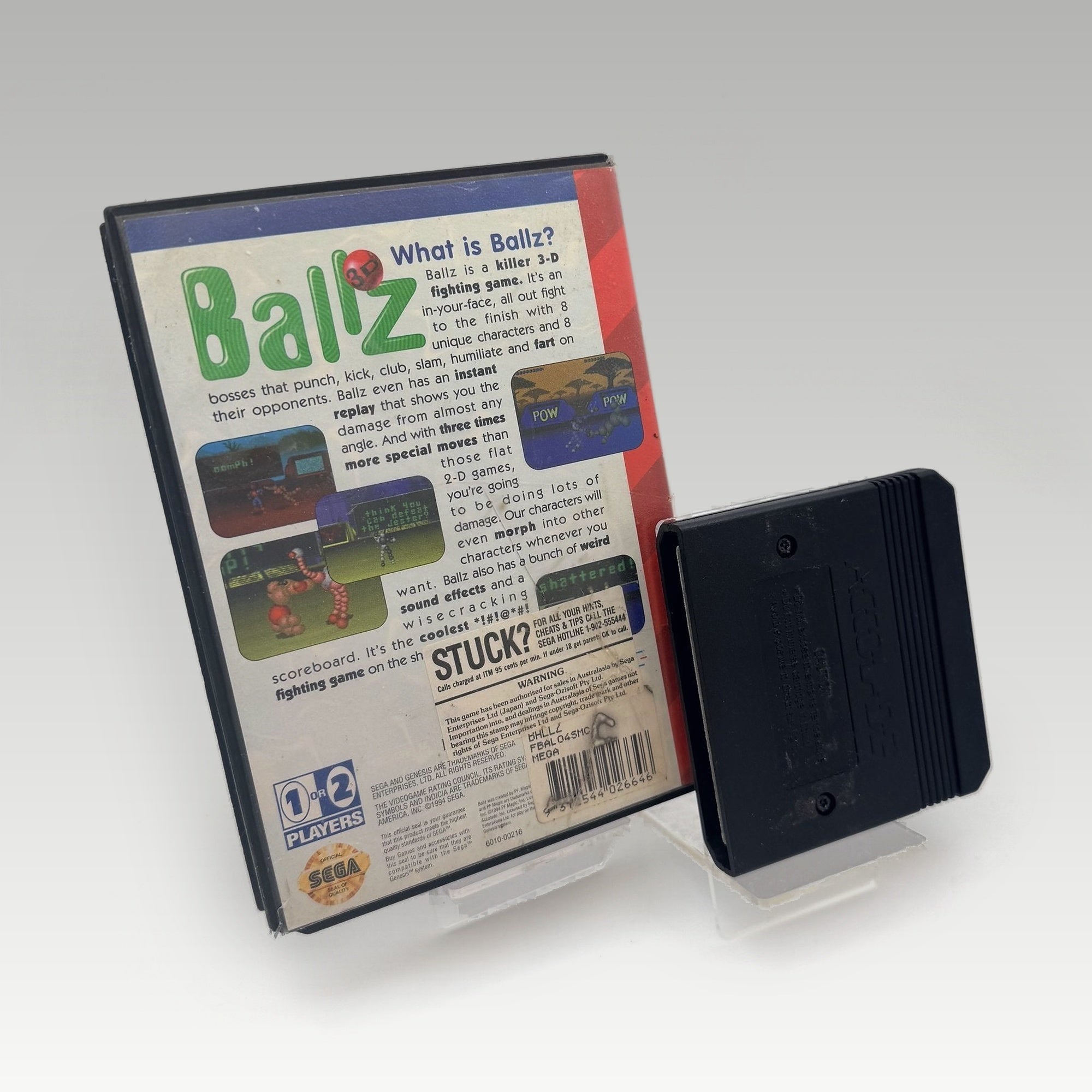 Ballz 3D • No Manual (NTSC-U) - Image 2