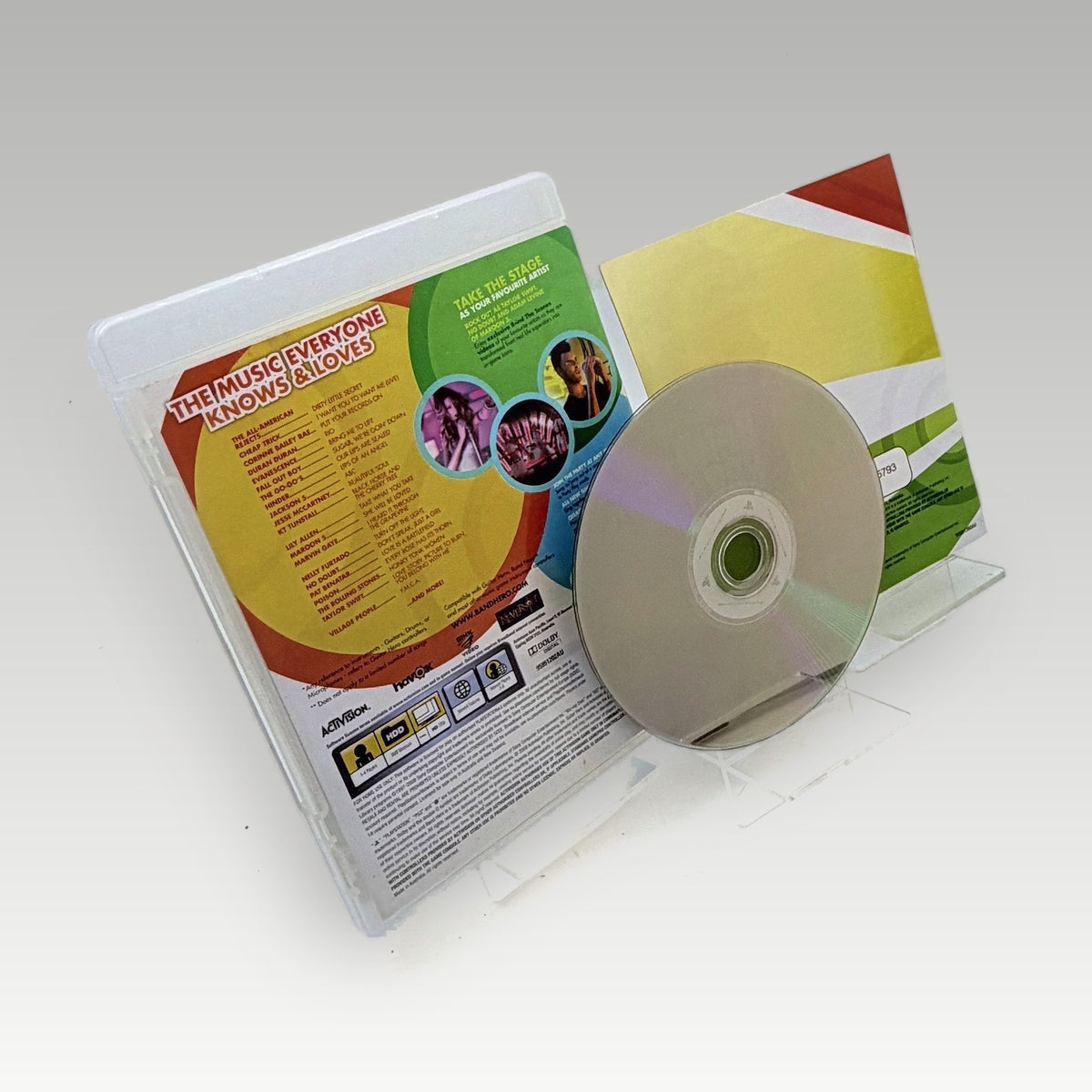 Band Hero • CIB (Region 2) - Back Cover | Yappa NZ