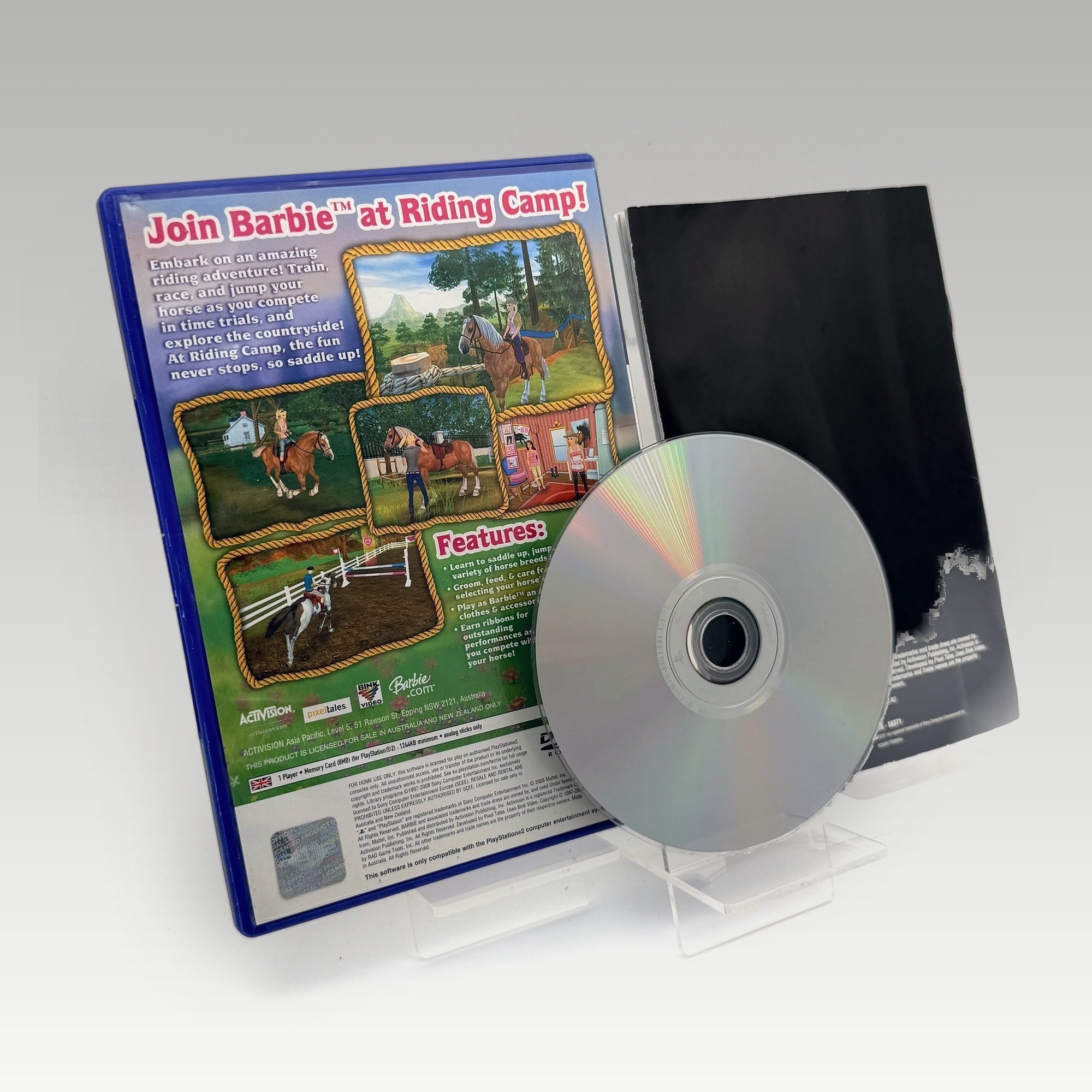 Barbie Horse Adventures: Riding Camp • CIB (PAL) - Image 2