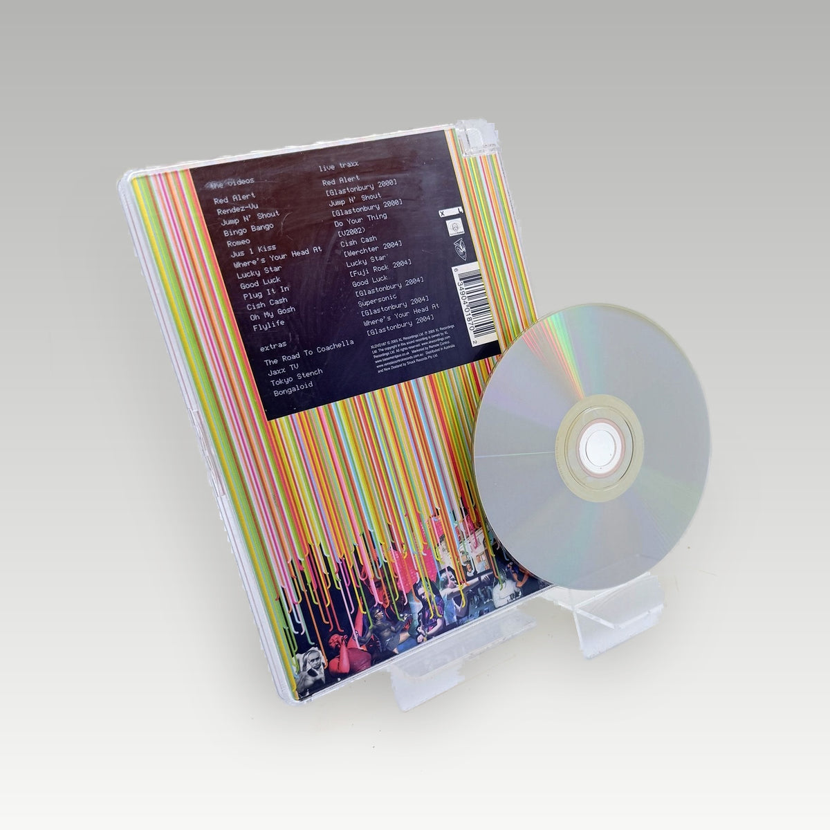 Basement Jaxx: The Videos (2005) • CIB (Region 4) - Back Cover | Yappa NZ