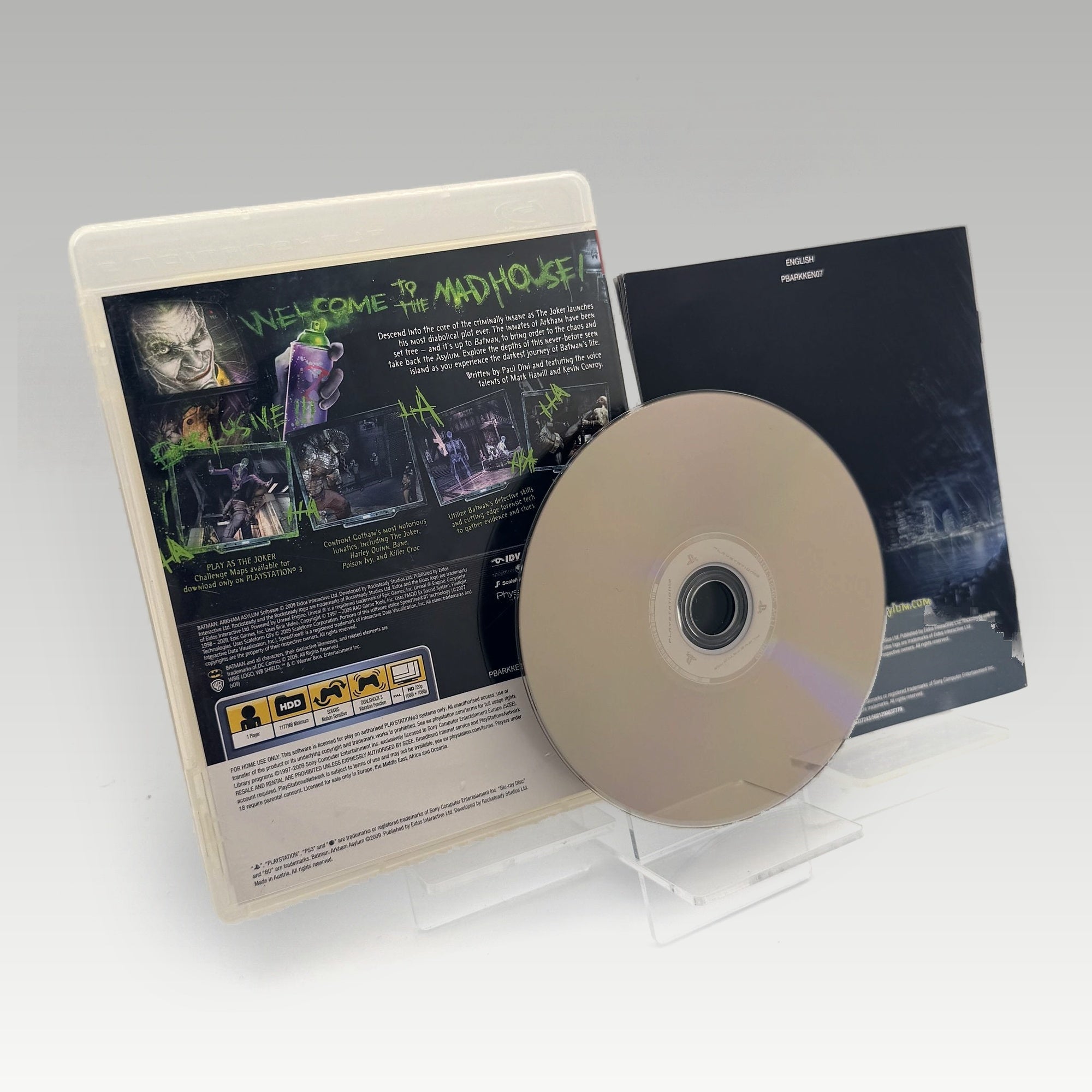 Batman: Arkham Asylum • CIB (Region 2) - Image 2