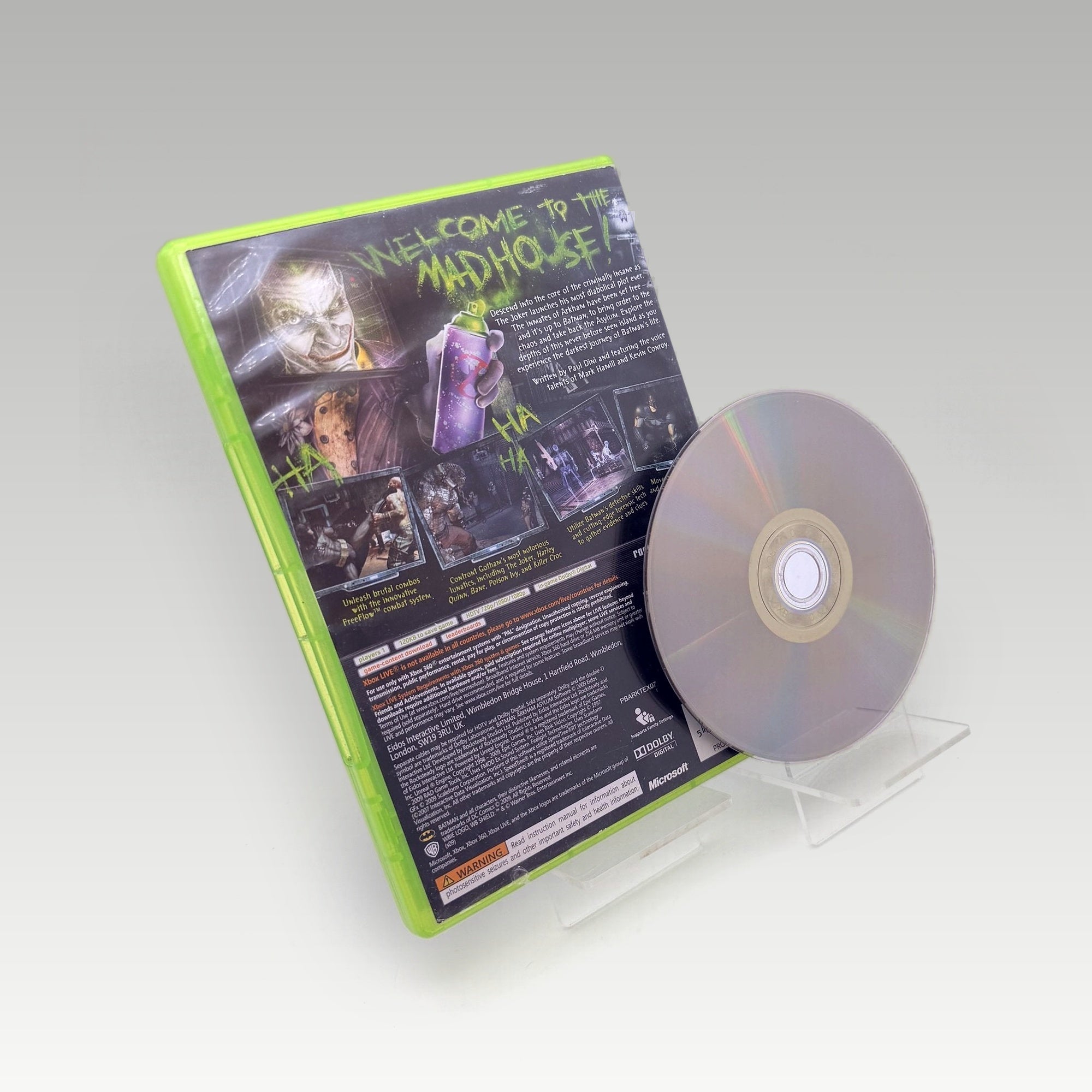 Batman: Arkham Asylum • No Manual (PAL) - Image 2