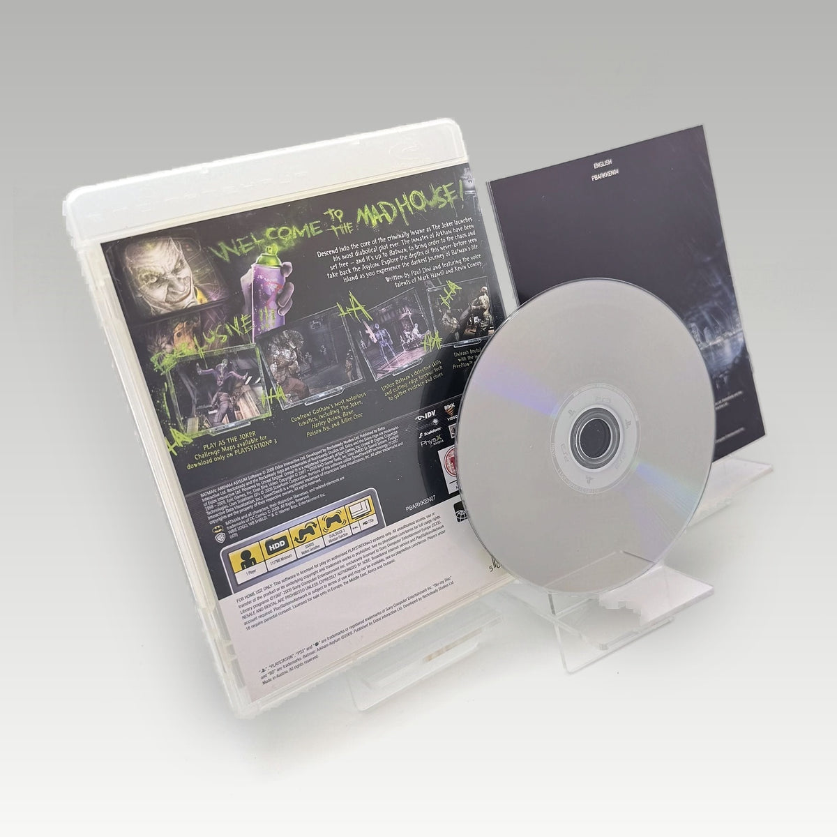 Batman: Arkham Asylum (Platinum) • CIB (Region 2) - Image 2