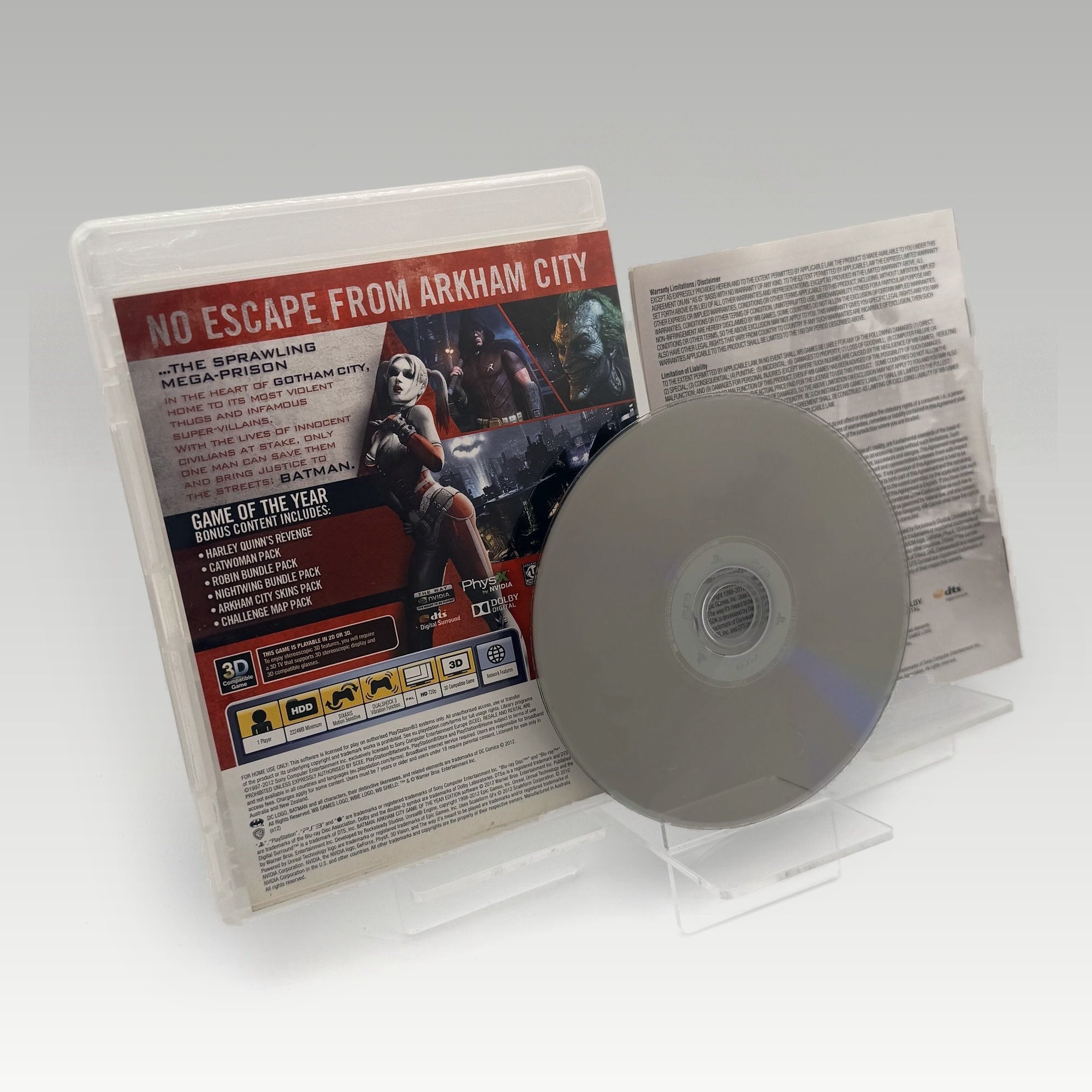 Batman: Arkham City - Game of the Year Edition • CIB (Region 4) - Image 2