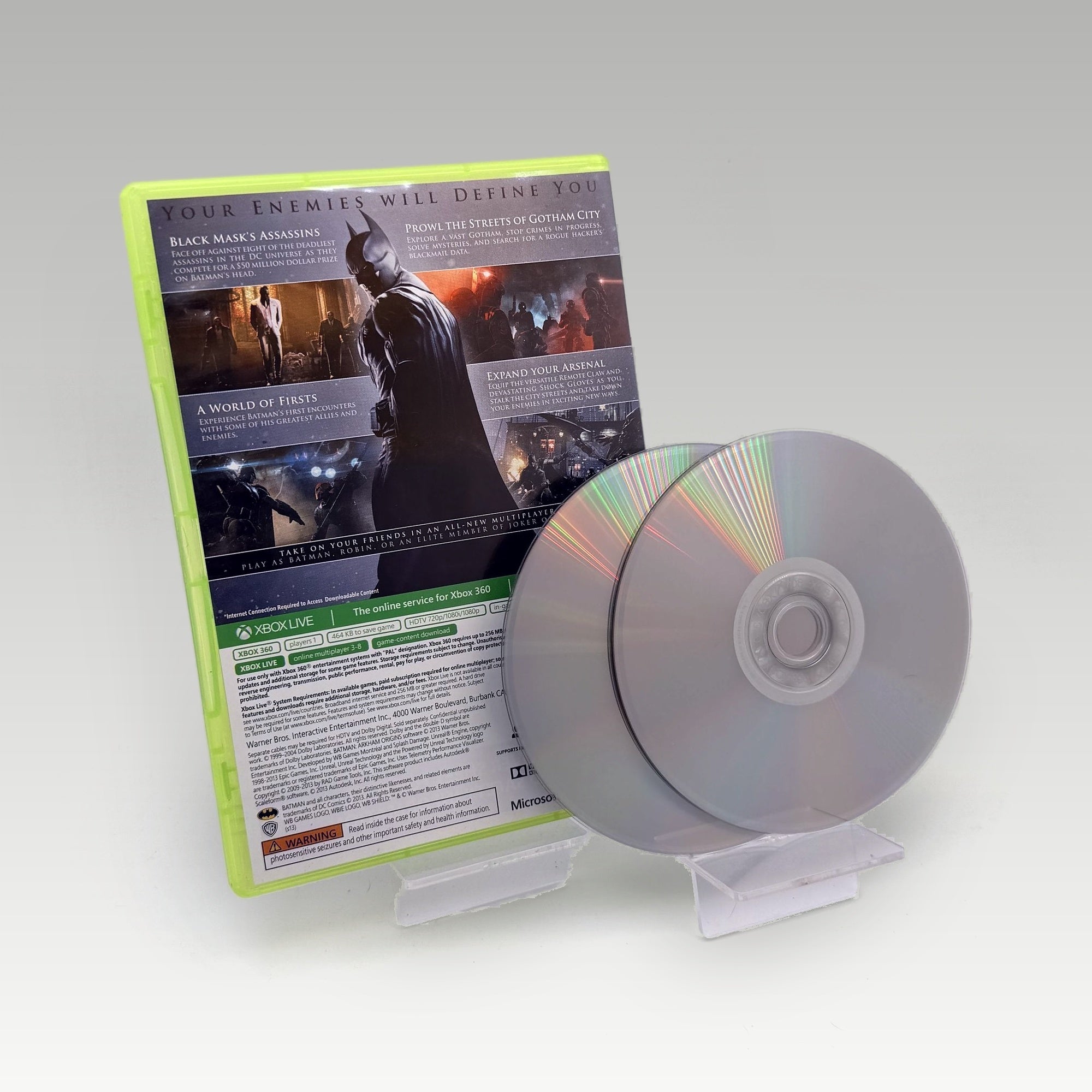 Batman: Arkham Origins • No Manual (PAL) - Image 2