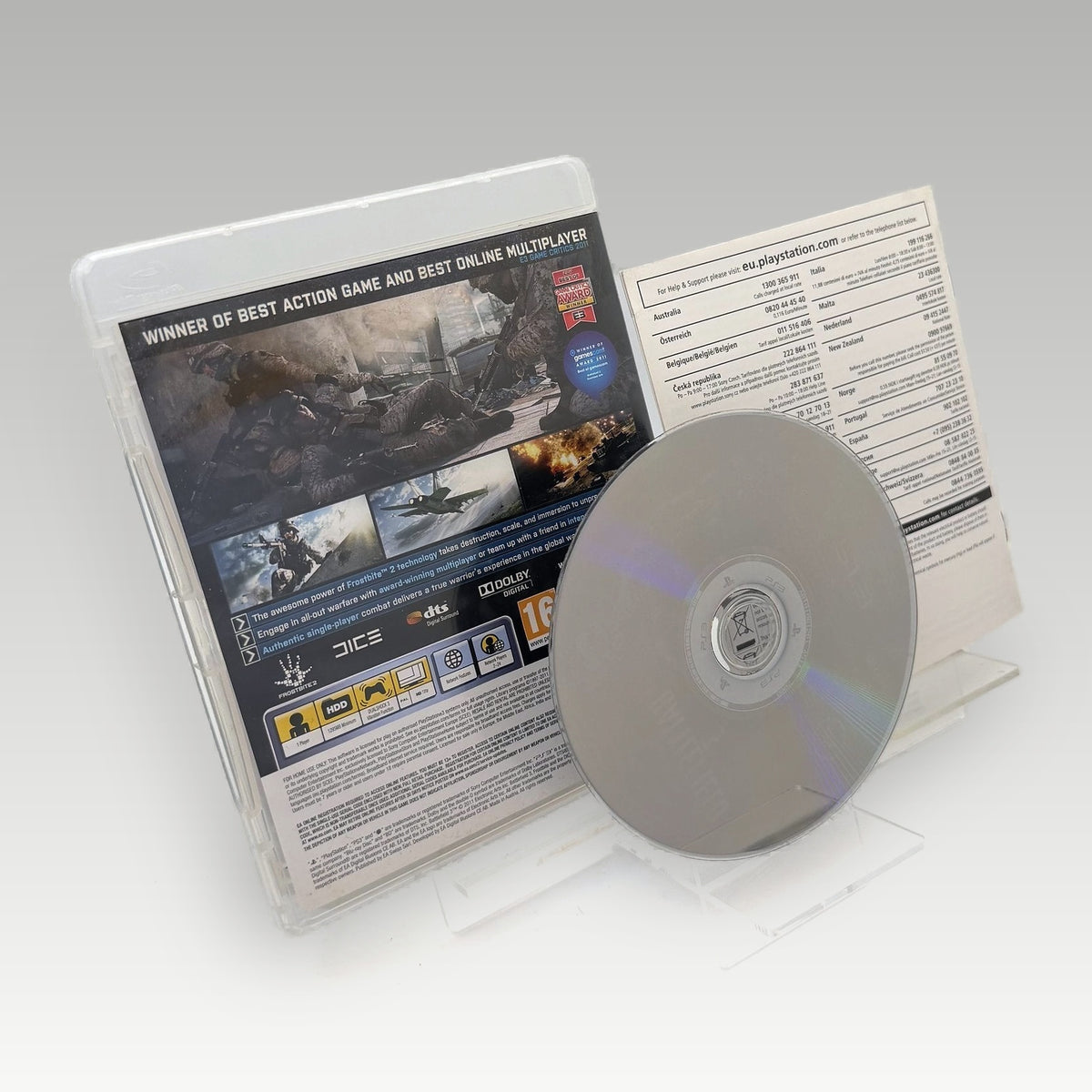 Battlefield 3 • CIB (Region 2) - Back Cover | Yappa NZ
