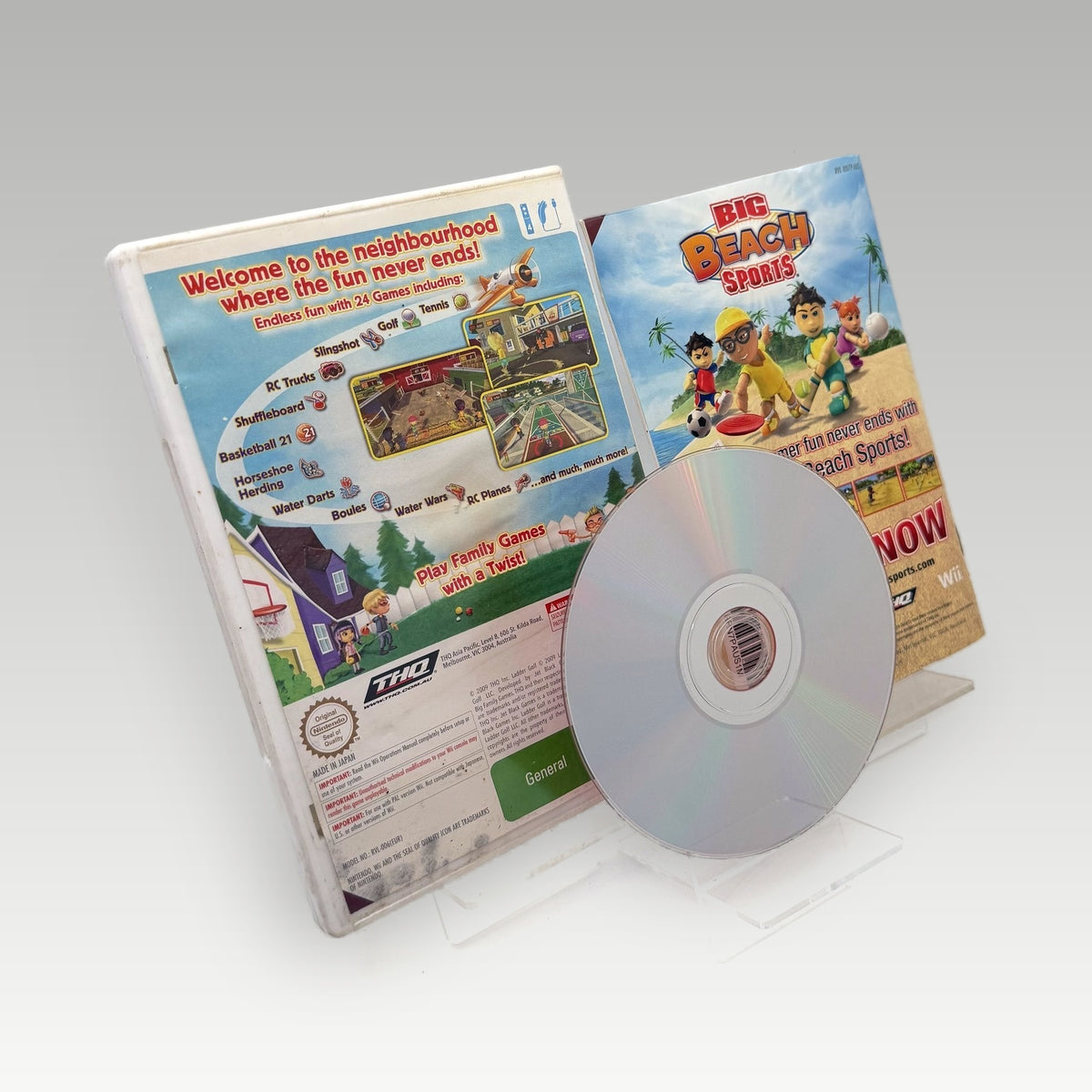 Big Family Games Artwork Damage • CIB (PAL, Artwork Damage) - Back Cover | Yappa NZ
