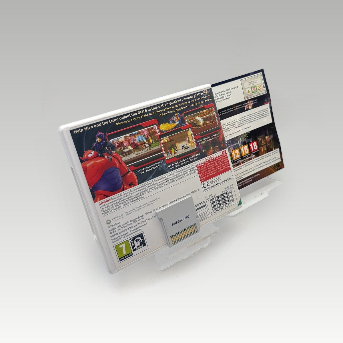 Big Hero 6: Battle in the Bay • CIB (PAL) - Back Cover | Yappa NZ