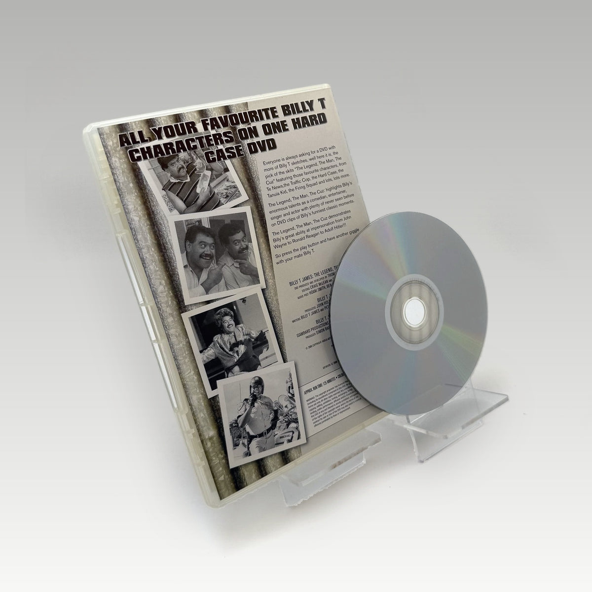 Billy T James: The Legend, The Man, The Cuz (2009) DVD • CIB (Region Free, Standard) - Image 2